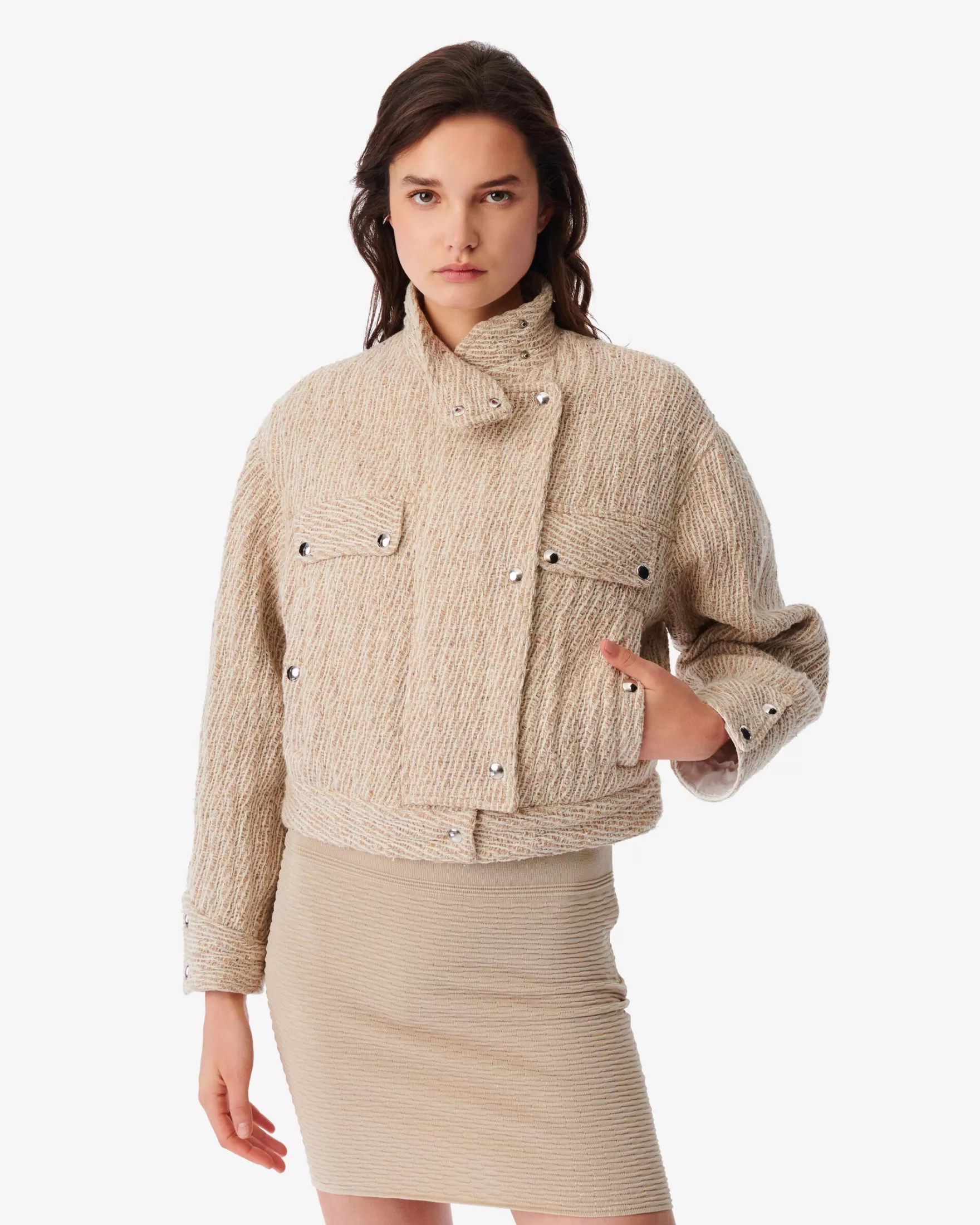 Fashion Blouson Col Montant Farrah Femme Vestes & Manteaux