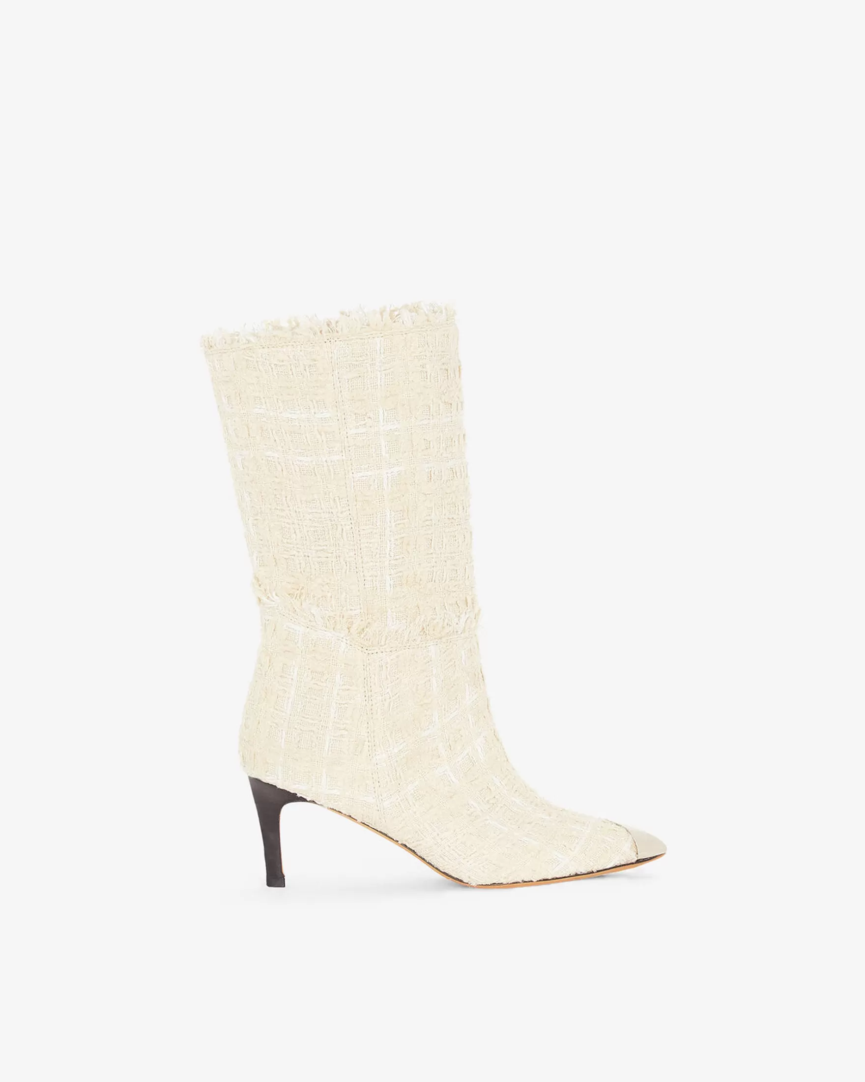 Cheap Bottines En Jacquard Takari Tweed Femme Bottines