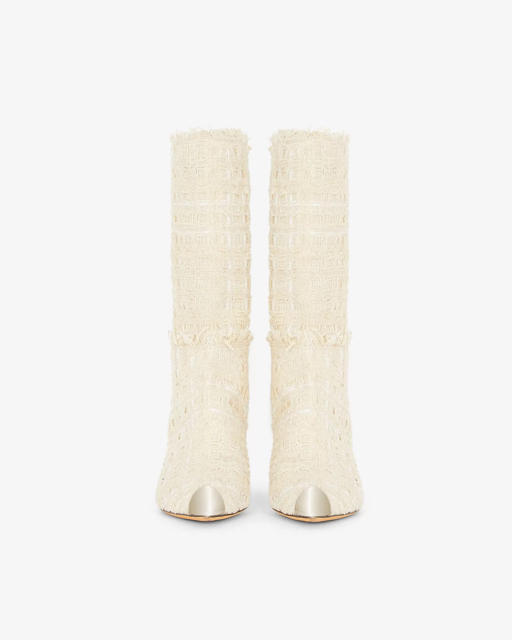 Cheap Bottines En Jacquard Takari Tweed Femme Bottines
