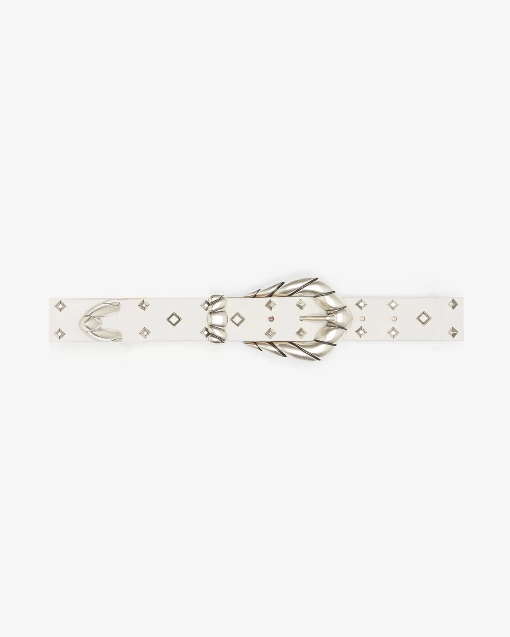 Hot Ceinture En Cuir Embella Studs Femme Ceintures
