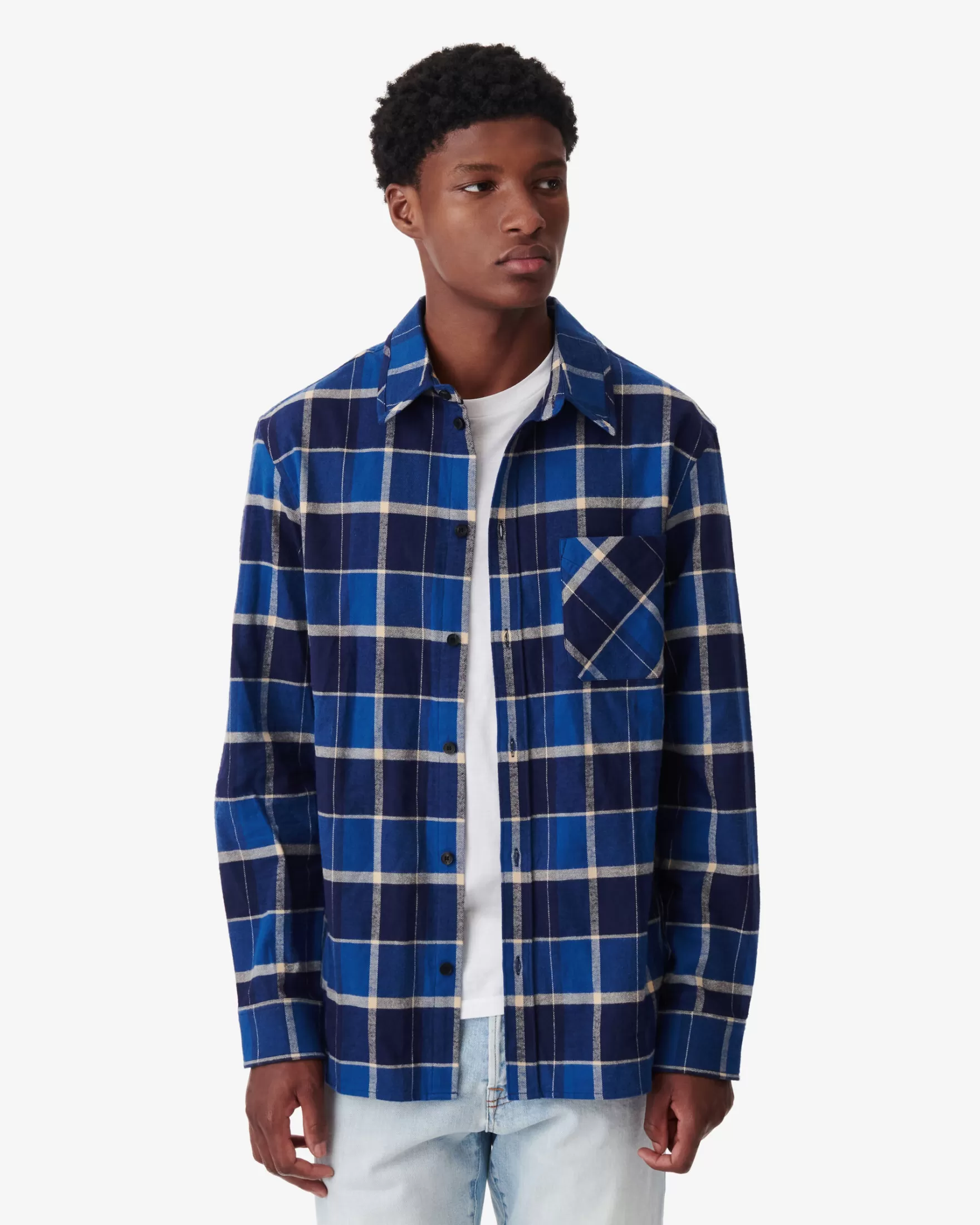 Discount Chemise A Carreaux Rhodan Homme Chemises