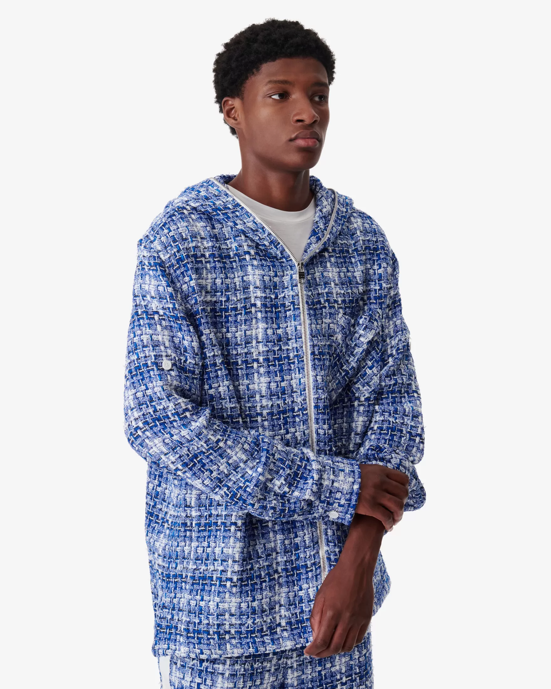 Cheap Chemise En Tweed A Capuche Alonie Homme Chemises