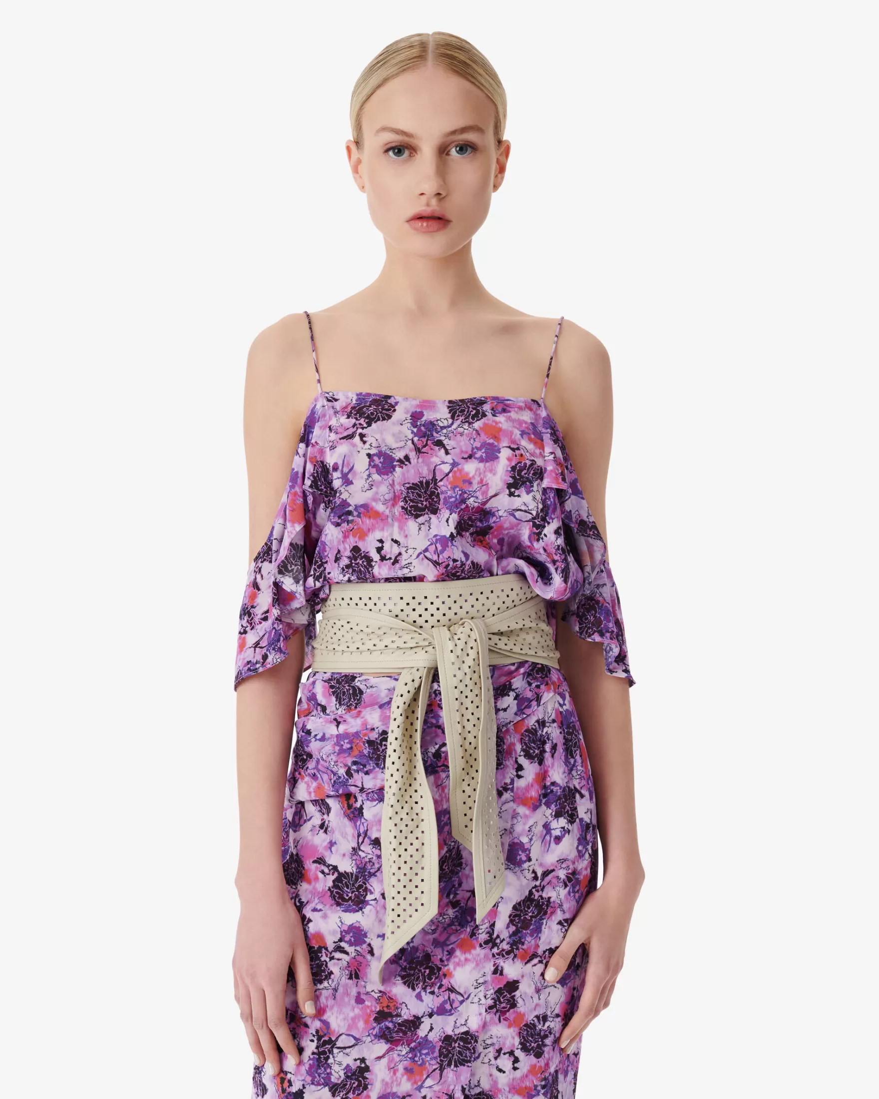 New Crop Top Imprime Minak Femme Chemises & Tops