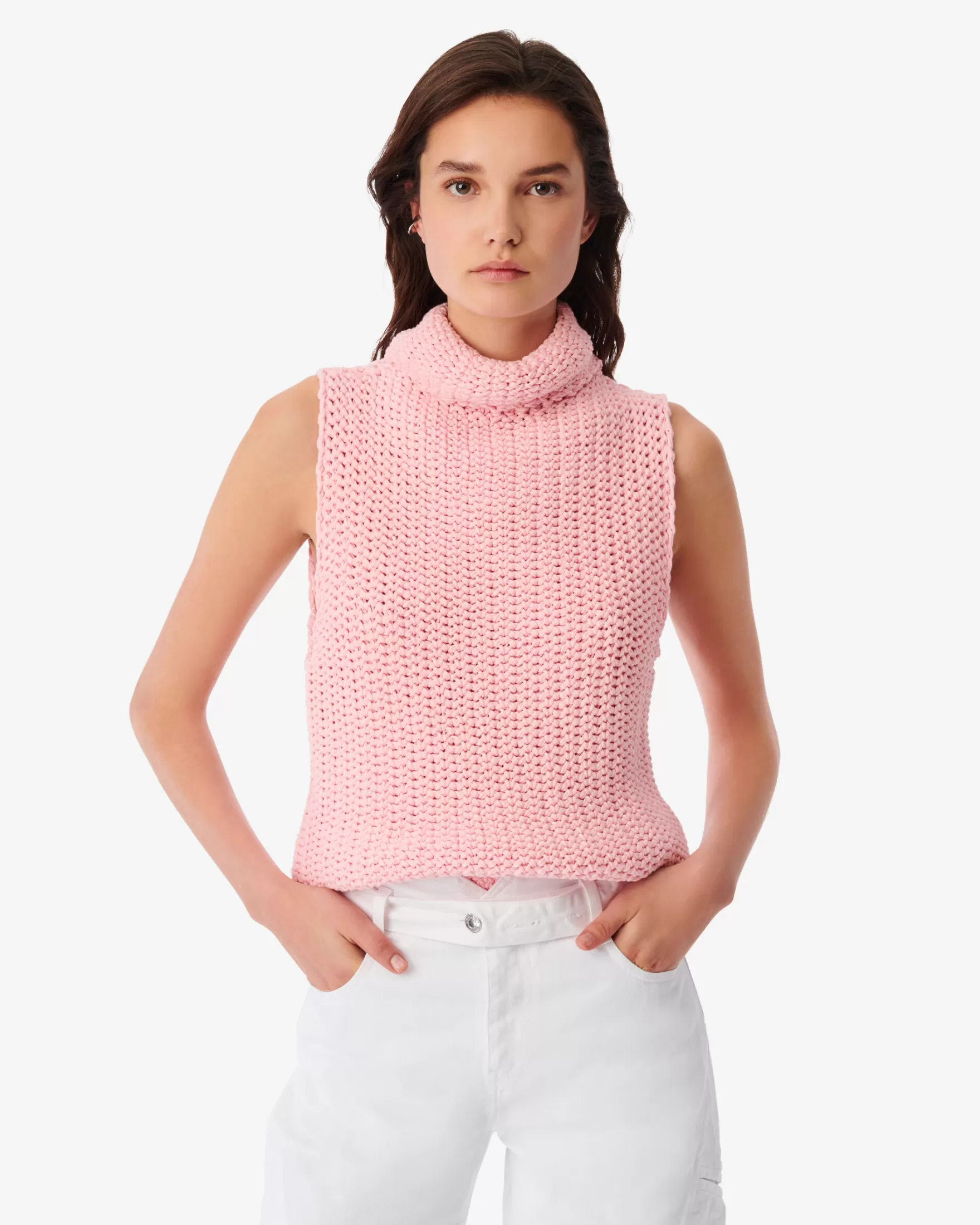 Best Sale Debardeur Col Montant Uliva Femme Chemises & Tops