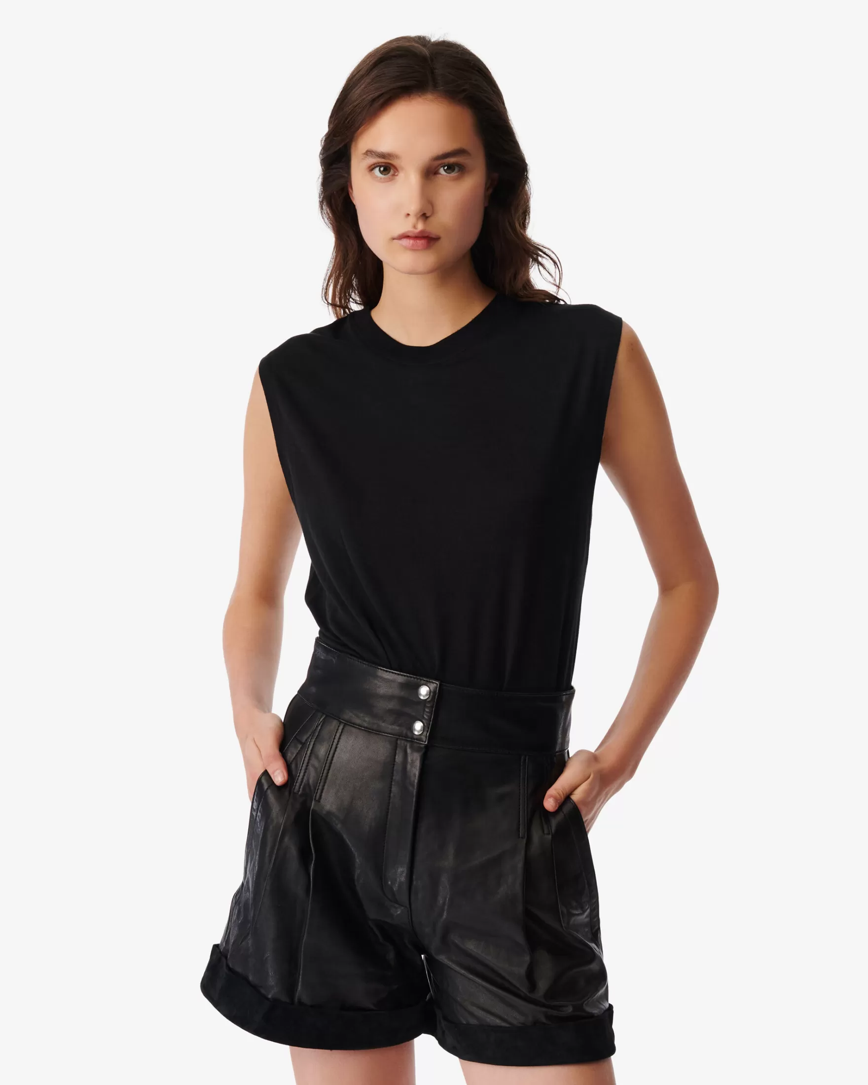 Hot Debardeur Col Rond Brigida Femme T-Shirts