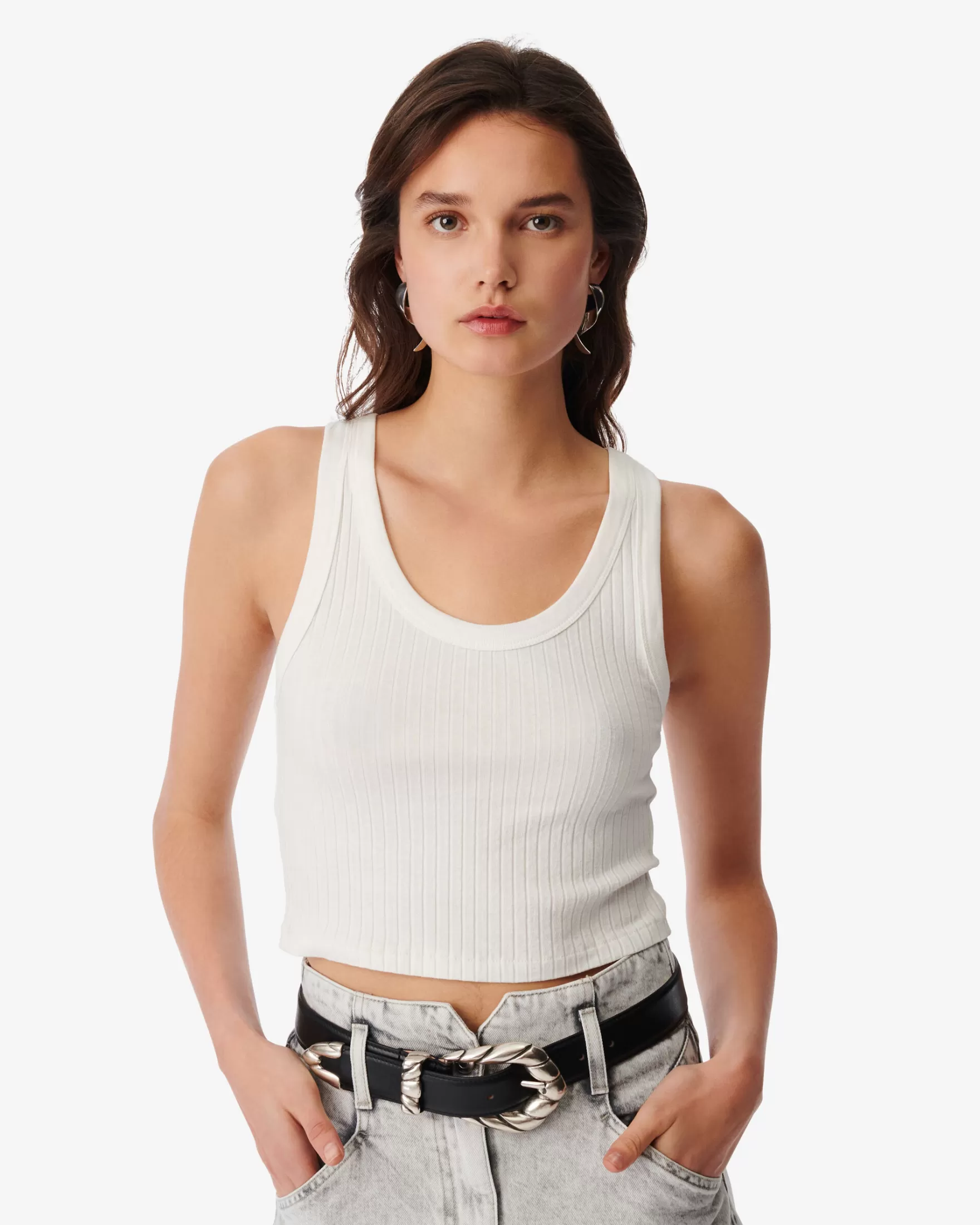 Sale Debardeur Crop Cotele Emma Femme T-Shirts