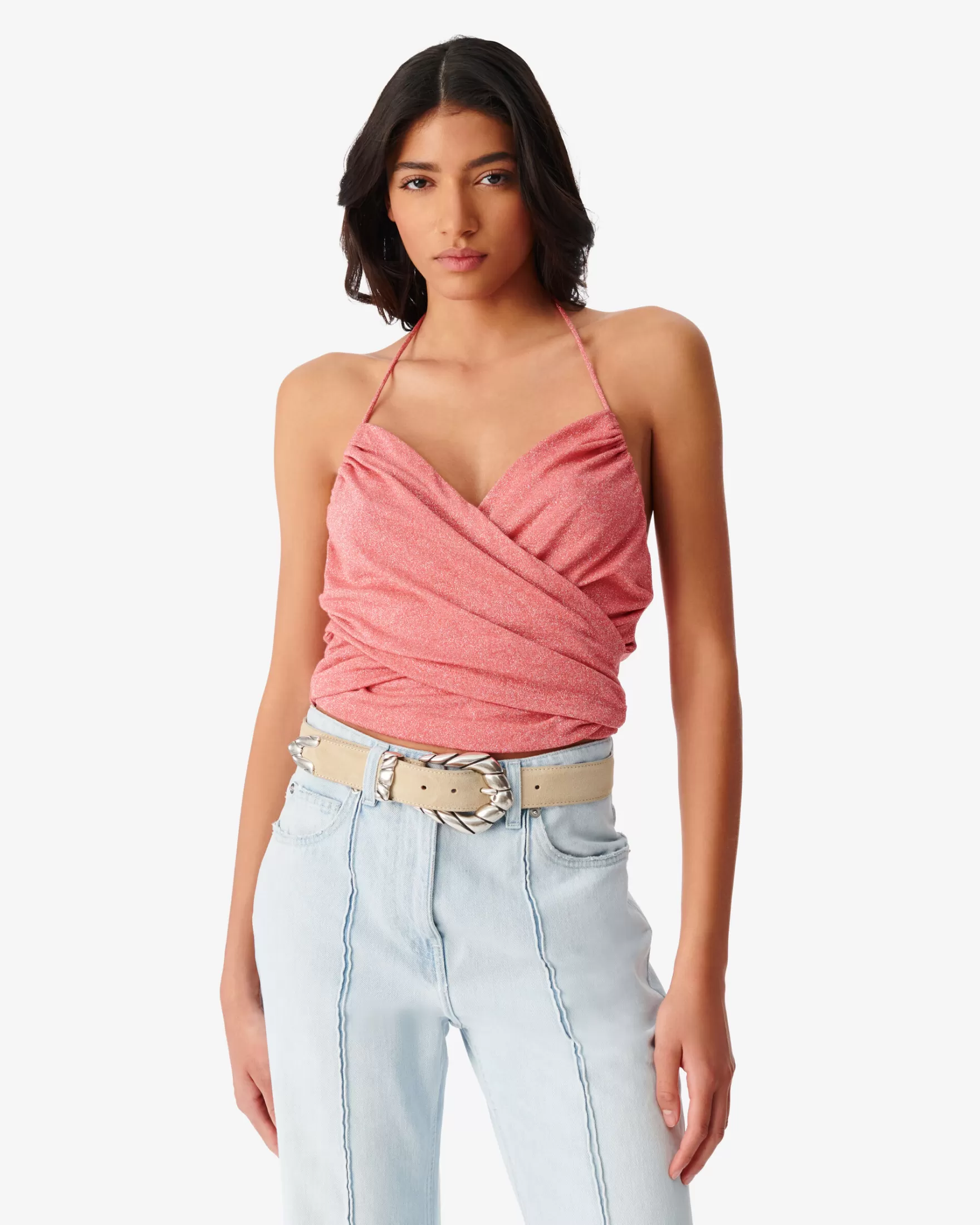 Cheap Debardeur En Lurex Moema Femme Chemises & Tops