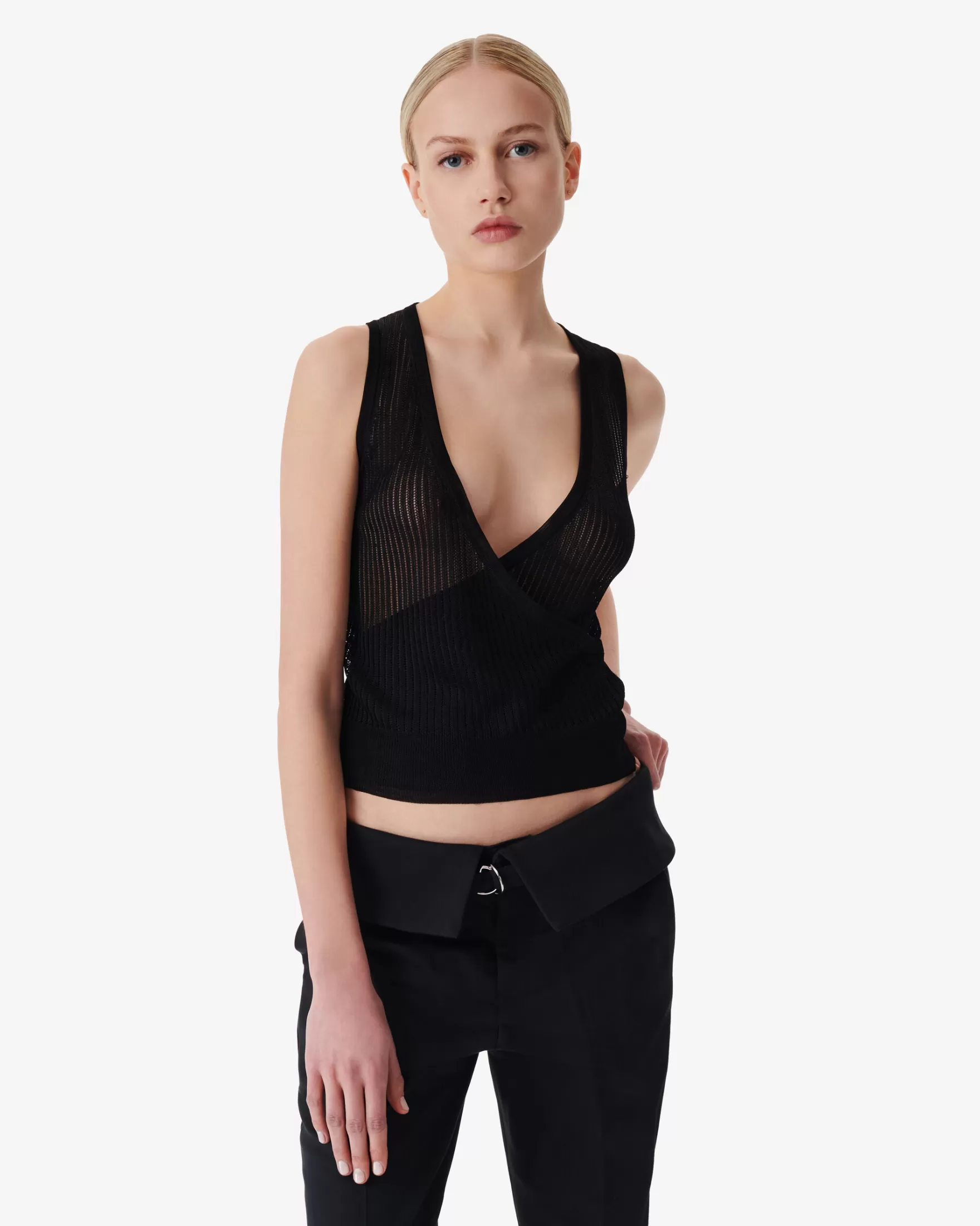 Flash Sale Debardeur En Maille Cogan Femme Chemises & Tops