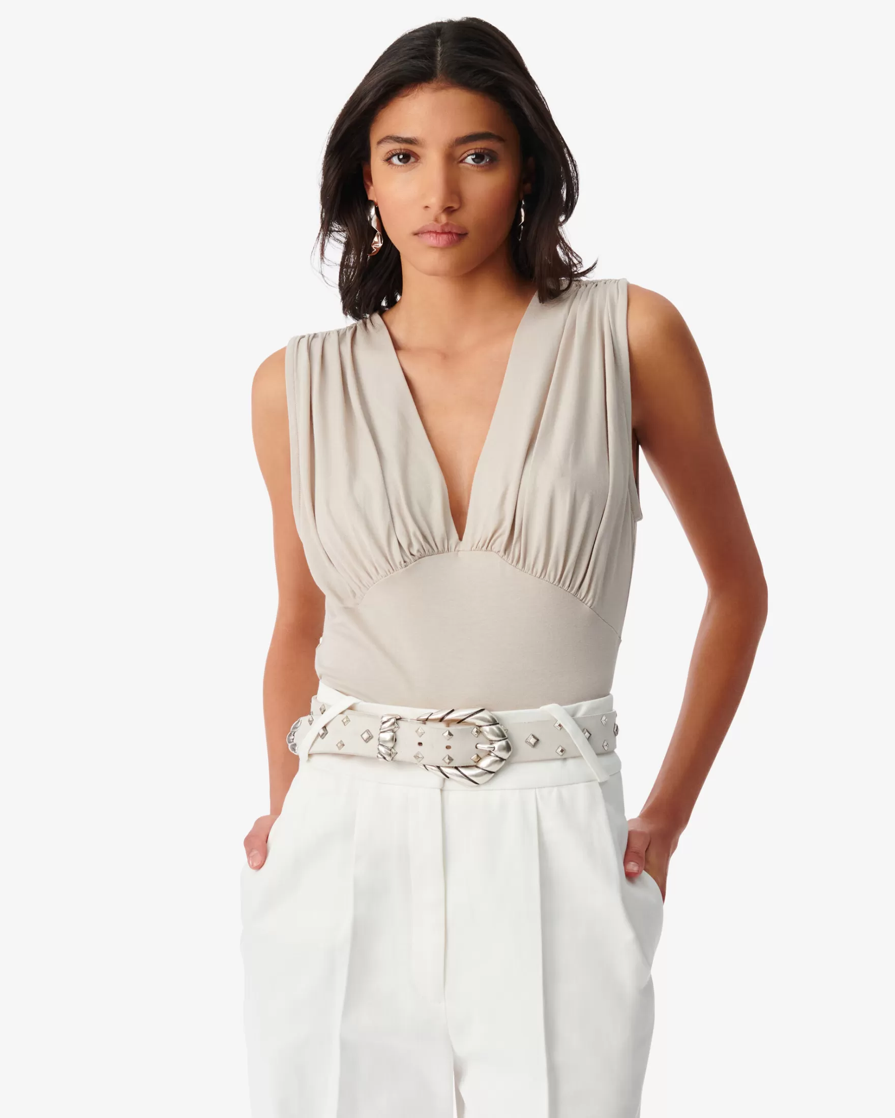 Discount Debardeur Plisse Keia Femme Chemises & Tops