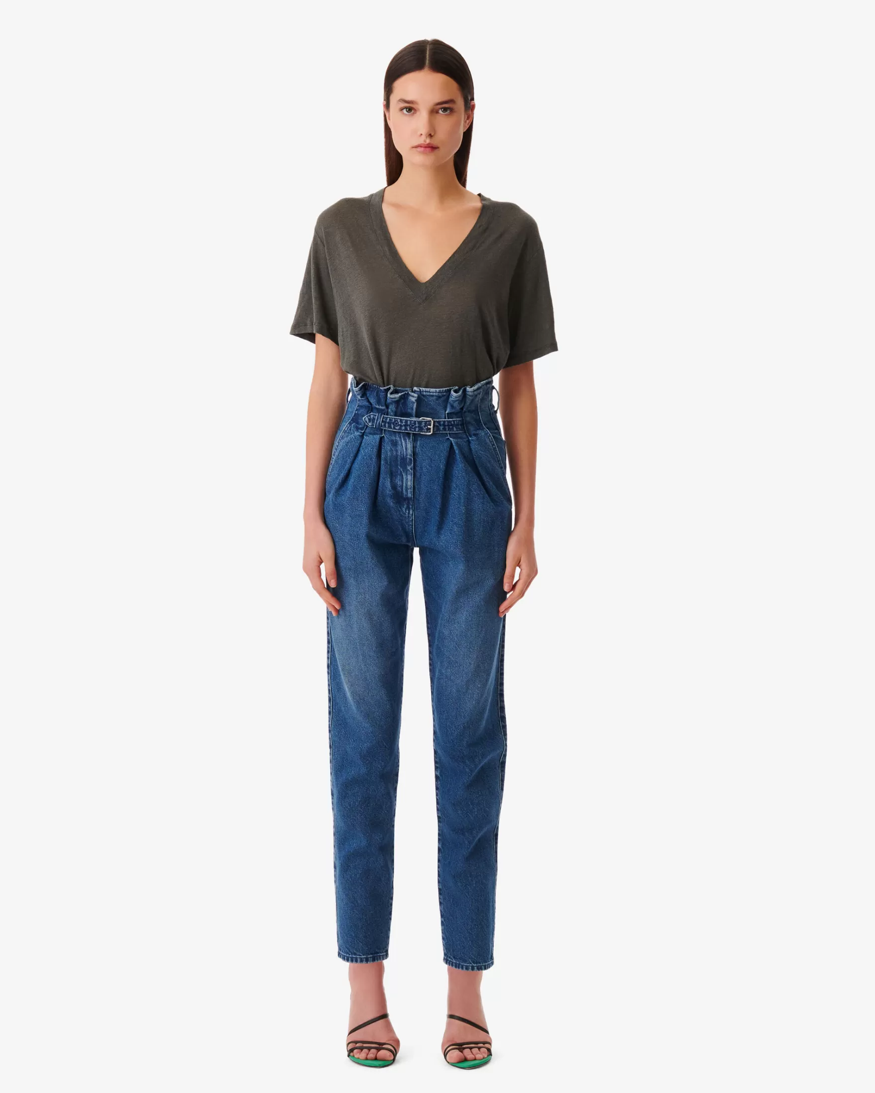 Clearance Jean Coupe Carotte Acady Femme Pantalons & Jeans