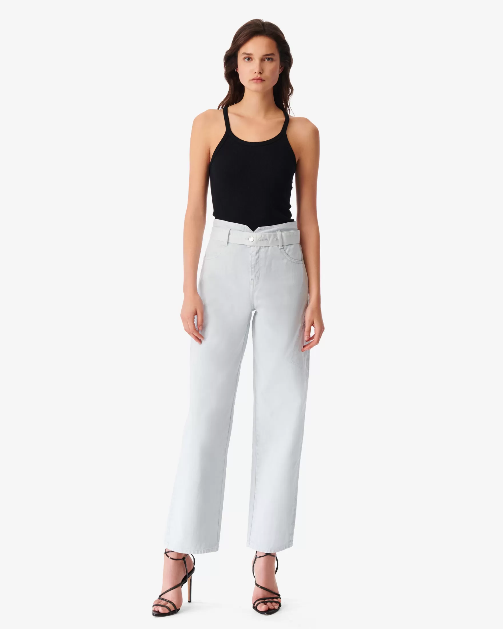 Cheap Jean Flare Taille Haute Jinn Femme Pantalons & Jeans