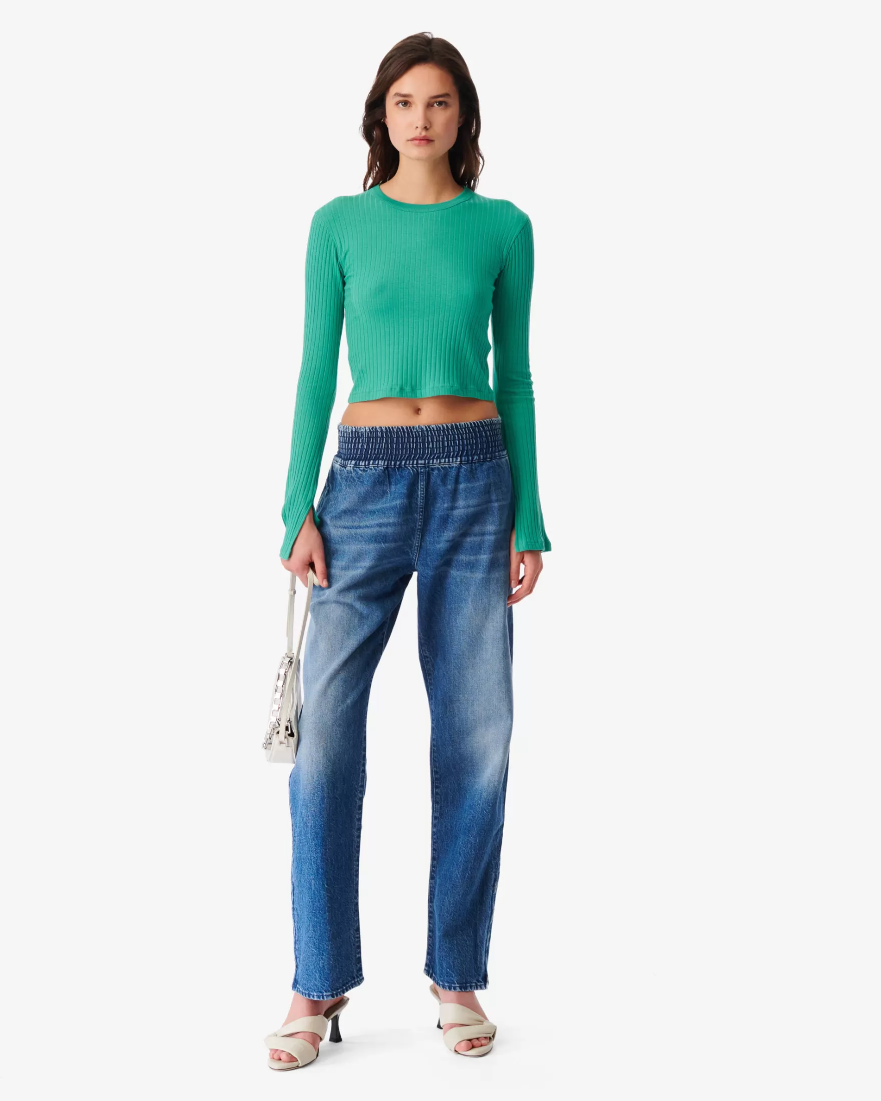 Cheap Jogging En Jean Demete Femme Jeans