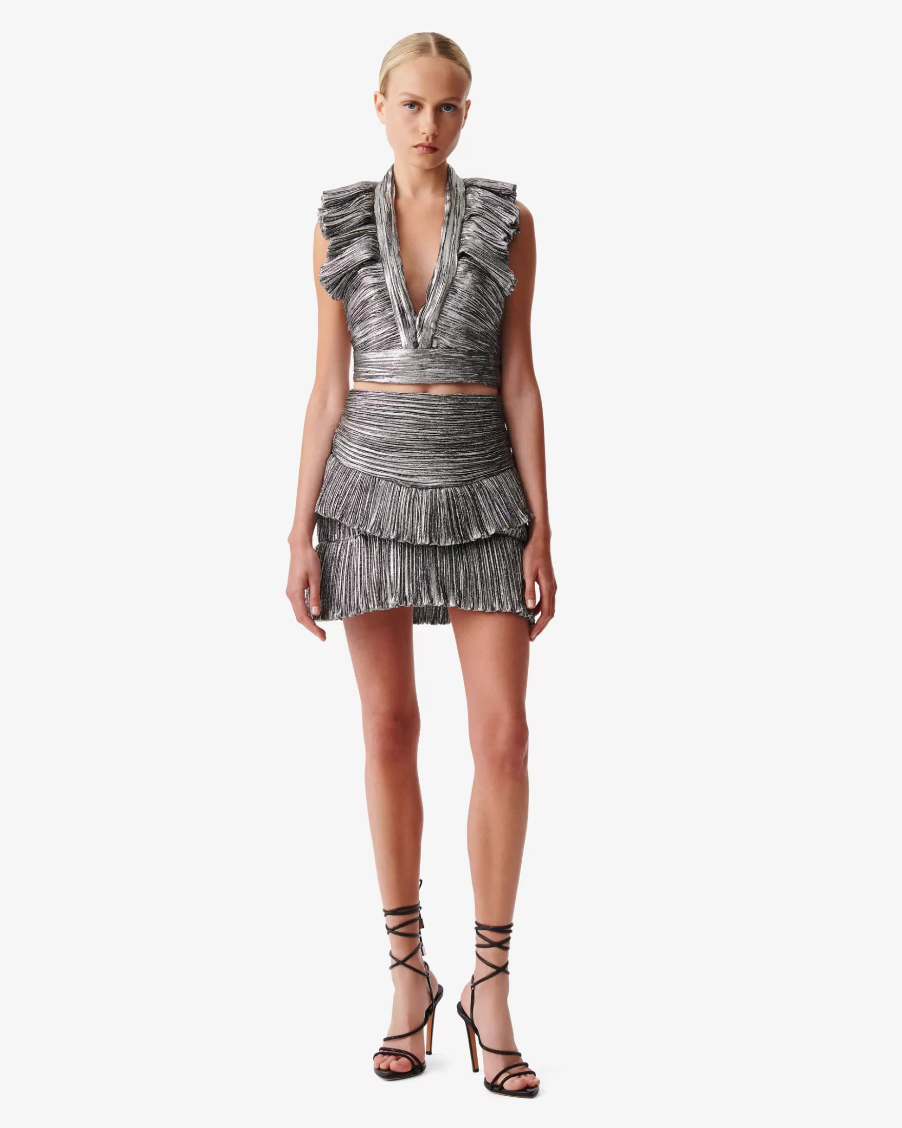 Hot Jupe Courte A Volants Quora Femme Jupes & Shorts
