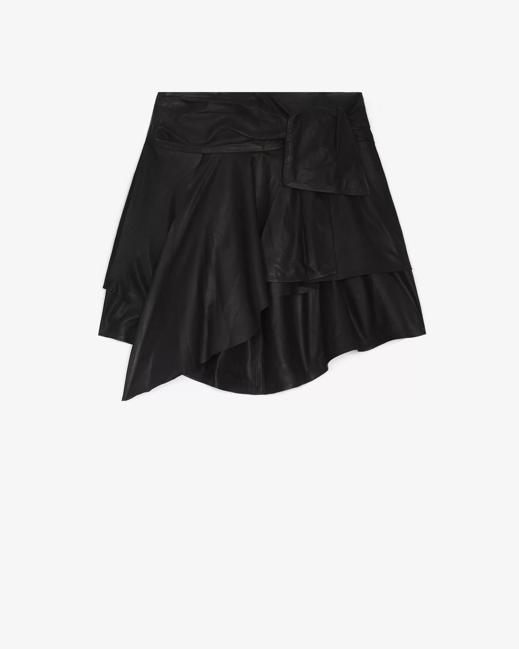 Cheap Jupe En Cuir A Volants Nika Femme Jupes & Shorts