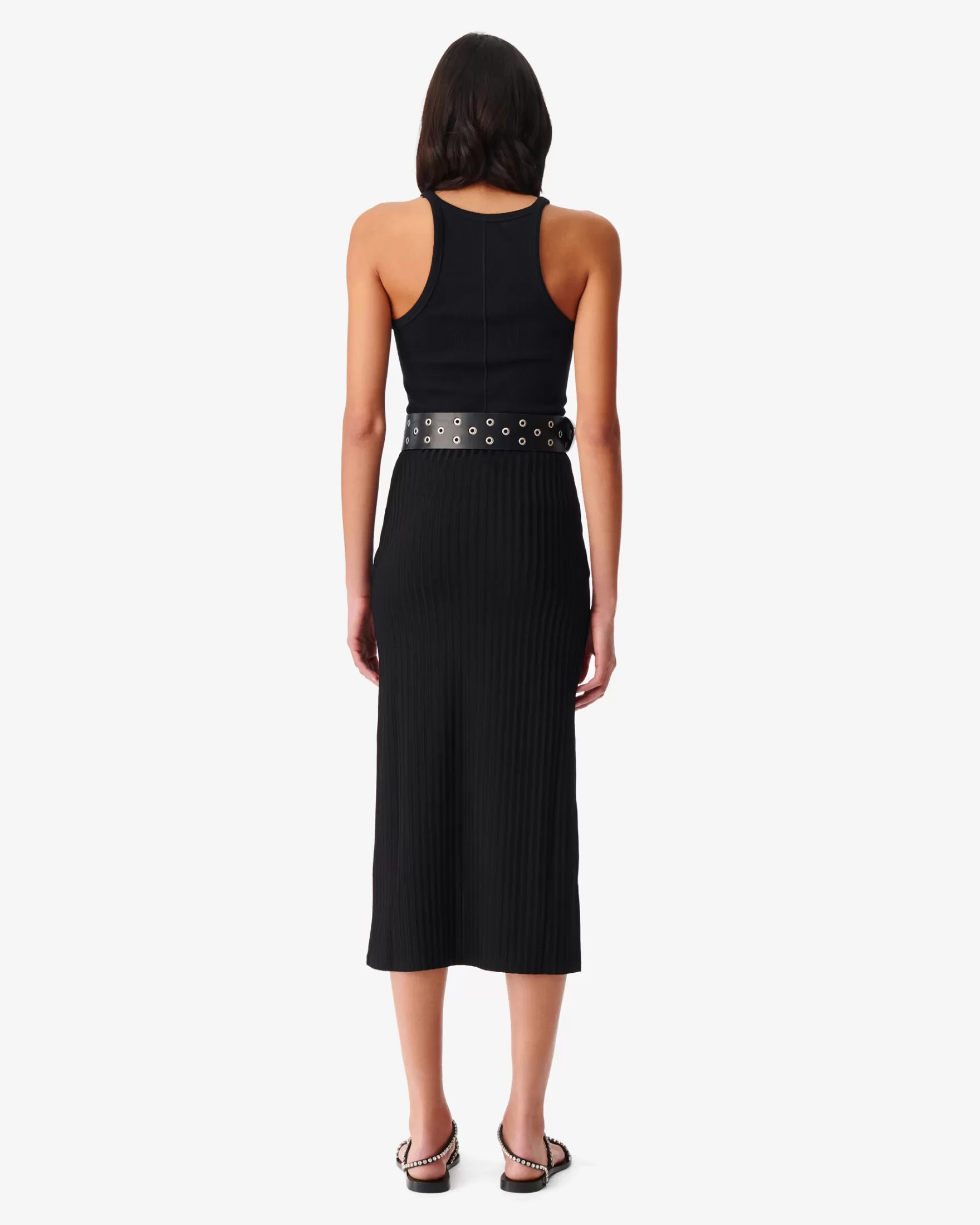 New Jupe Midi Cotelee Bilaga Femme Jupes & Shorts