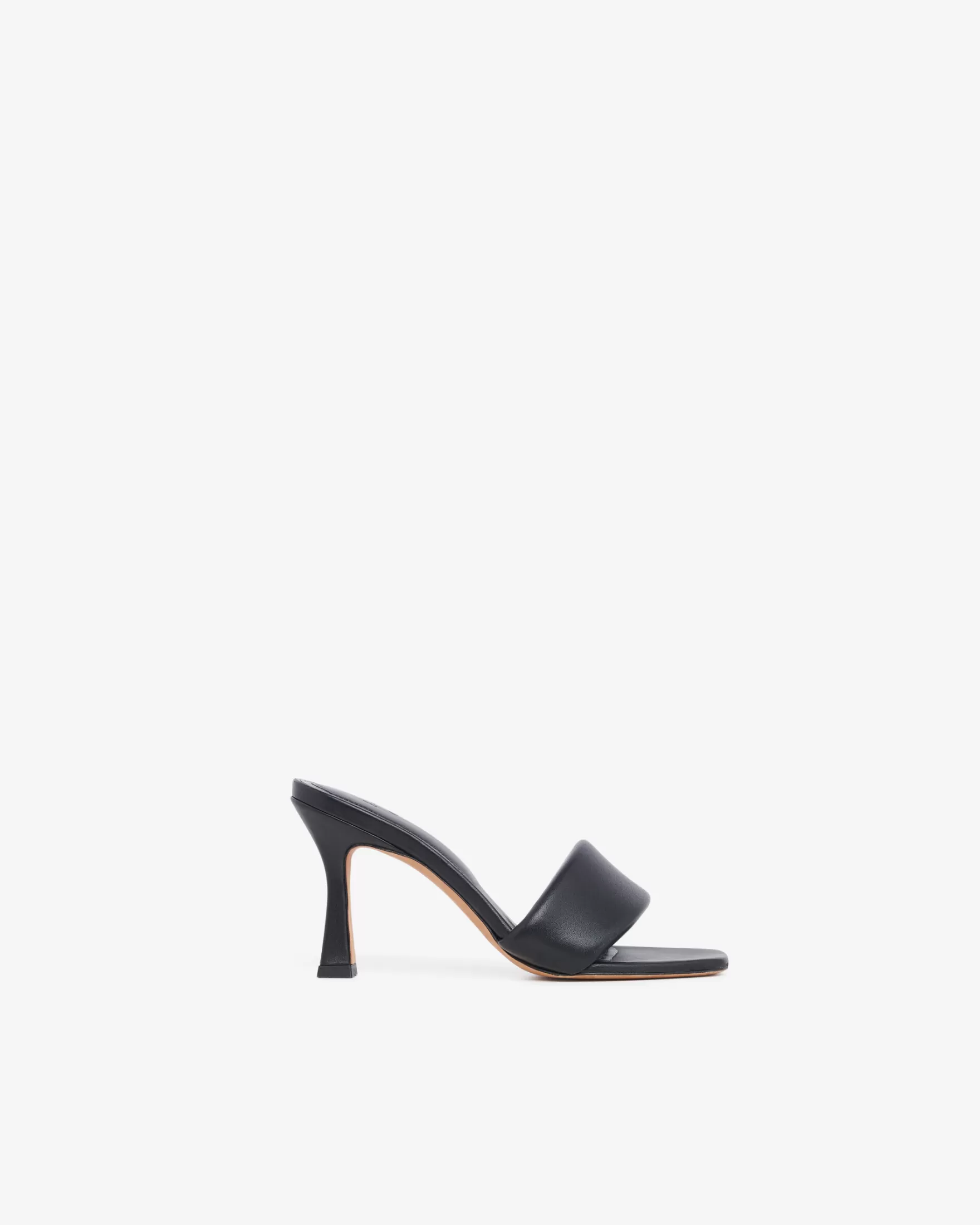 Store Mules En Cuir Yolanda Femme Sandales