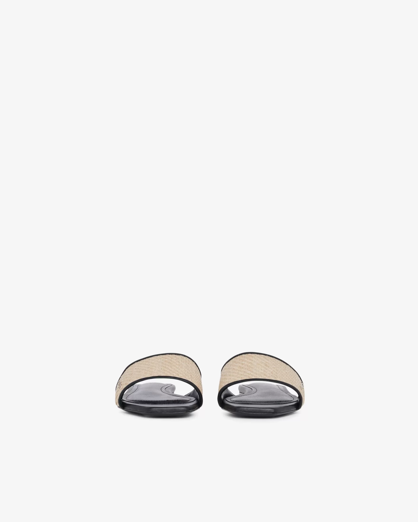 New Mules Plates Talieya Raffia Femme Sandales