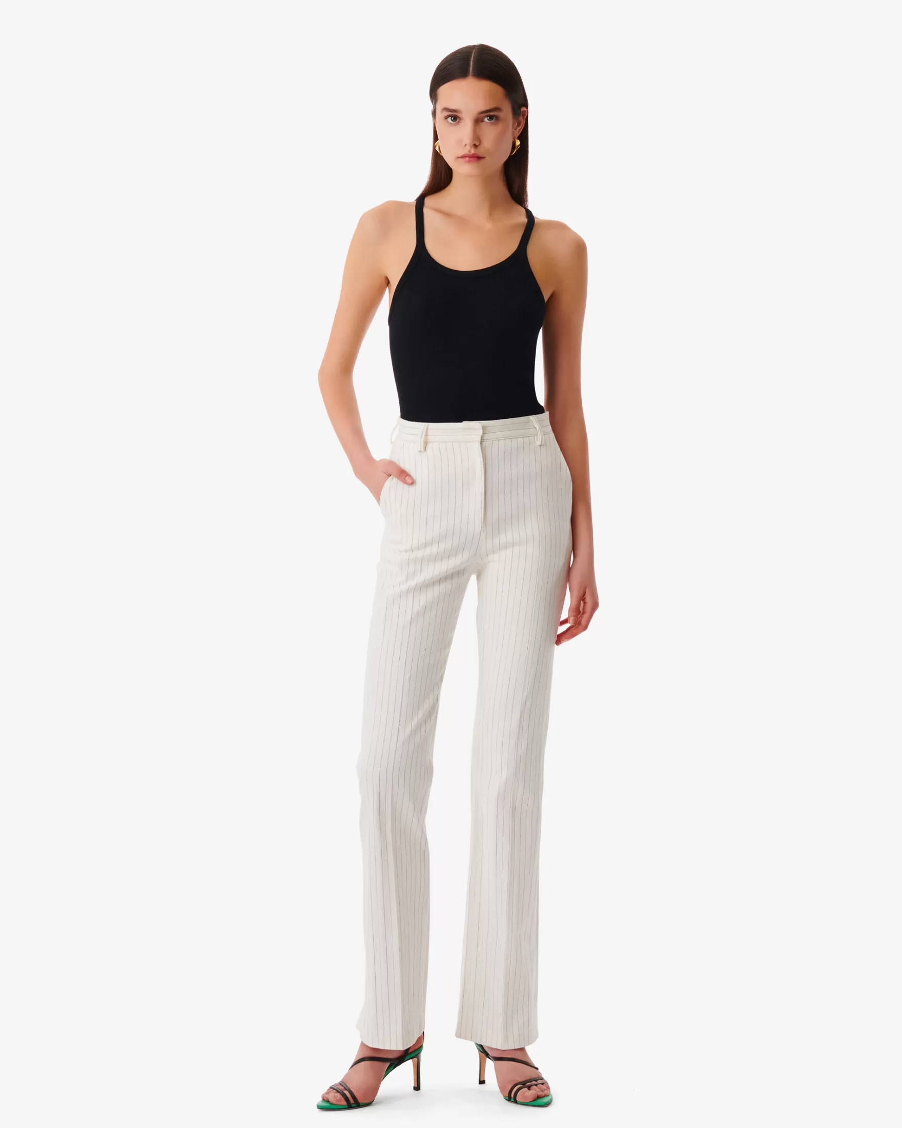 Online Pantalon A Rayures Estella Femme Pantalons & Jeans