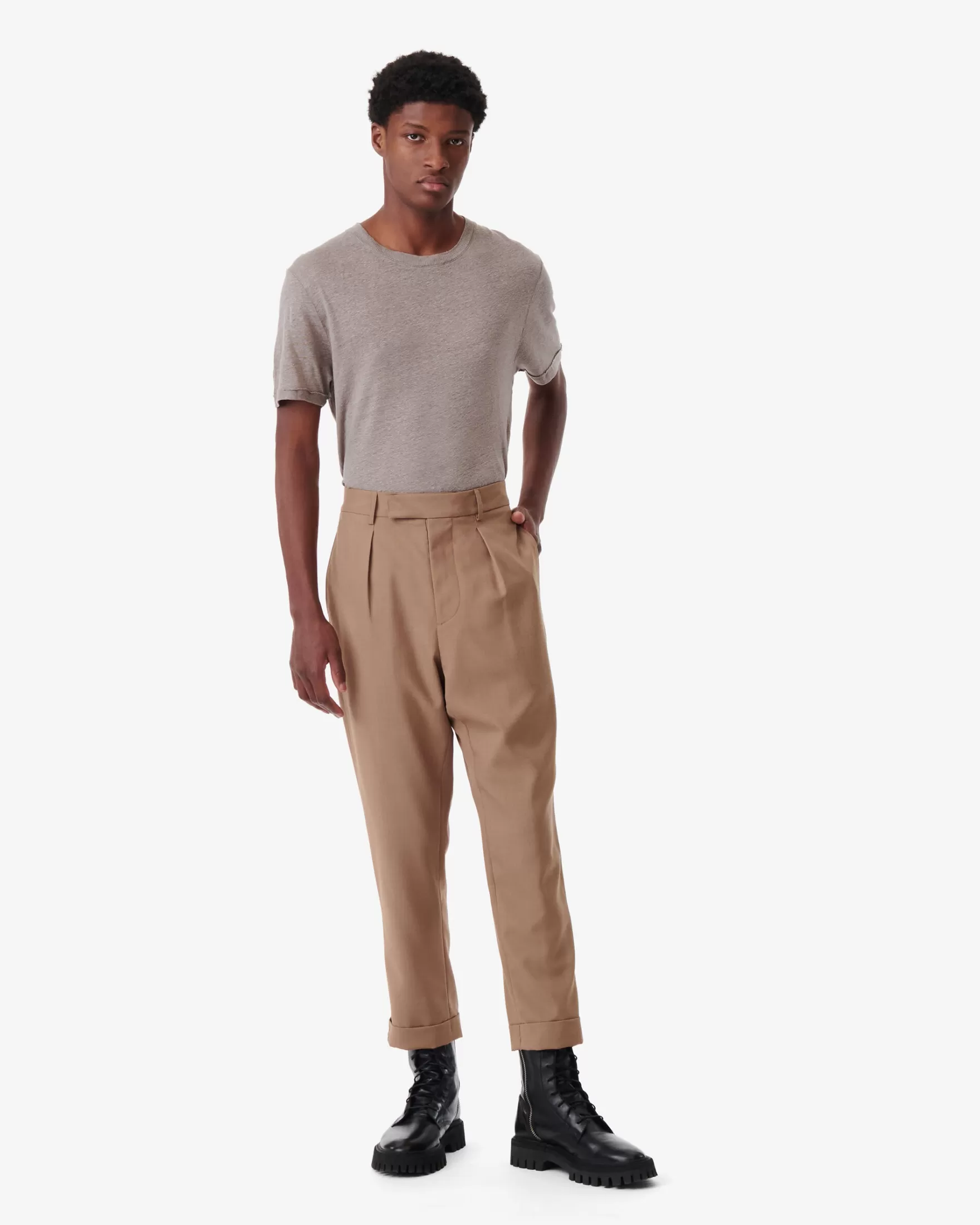 Cheap Pantalon Coupe Ample Titouan Homme Pantalons & Jeans