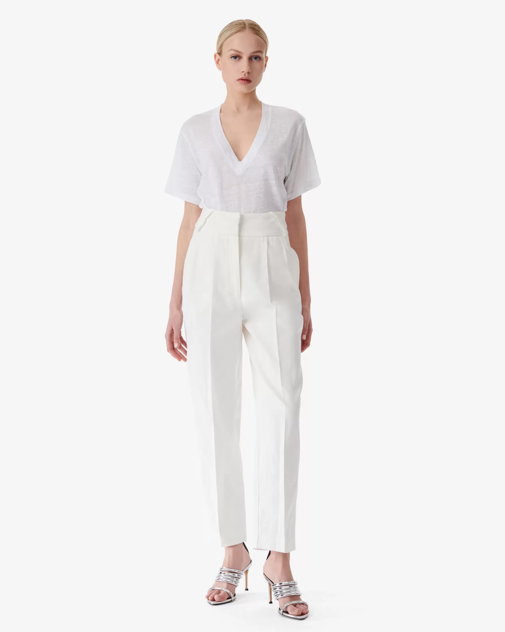 Best Sale Pantalon Taille Haute Trina Femme Pantalons & Jeans