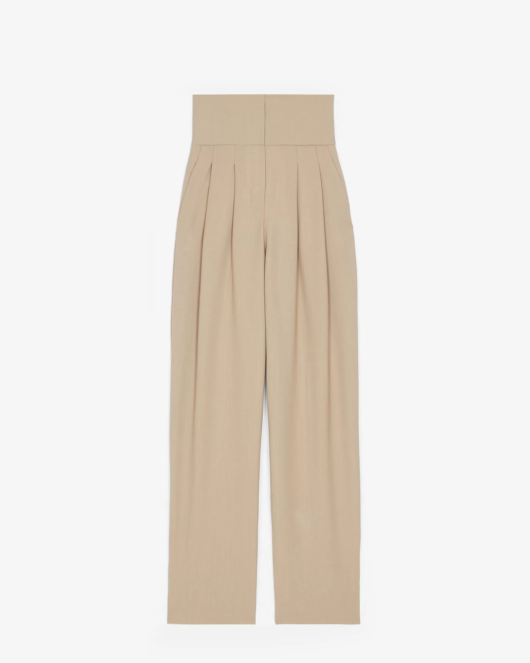 Fashion Pantalon Taille Haute Udela Femme Pantalons