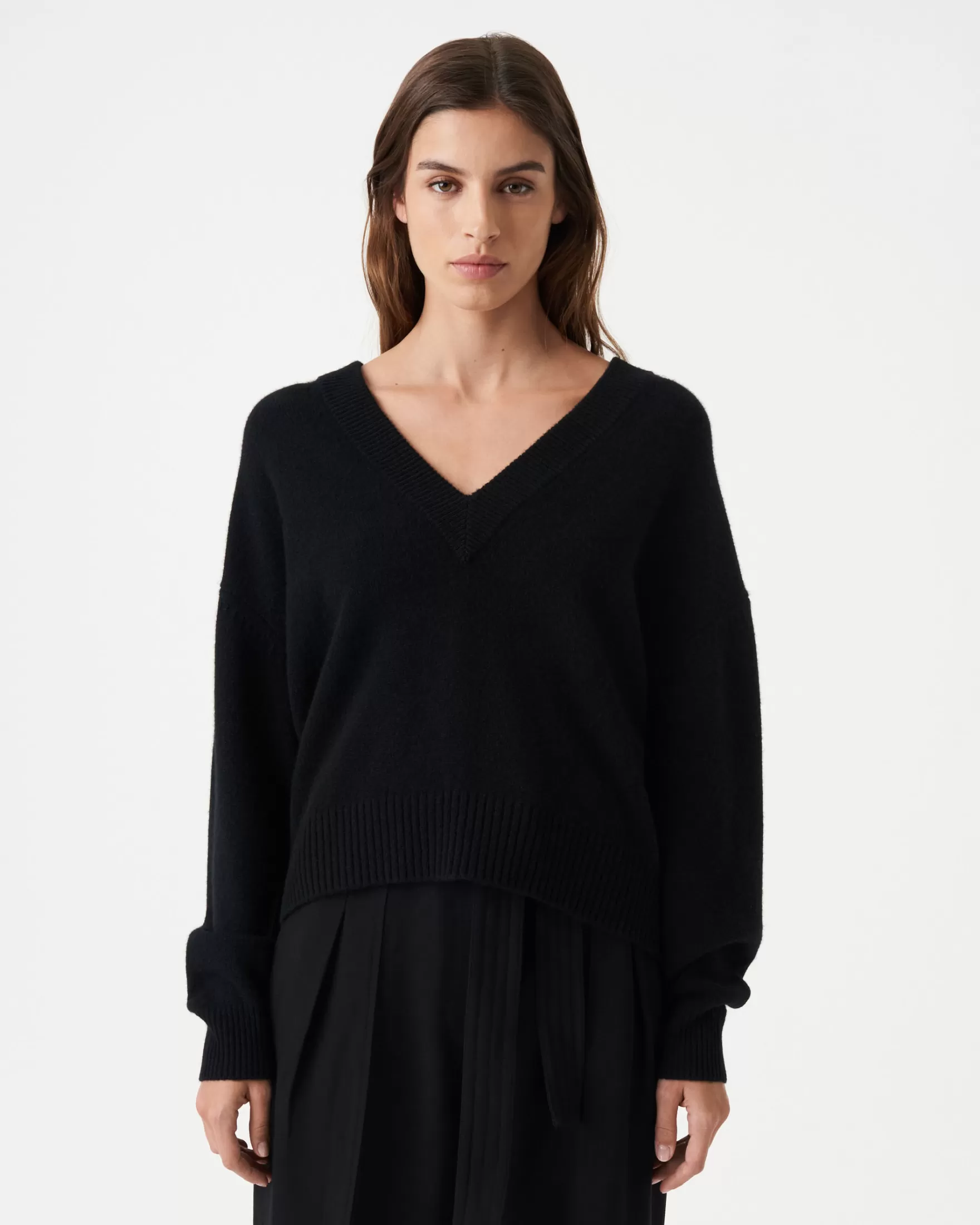 Clearance Pull Col V En Cachemire Lilween Femme Pulls & Sweats