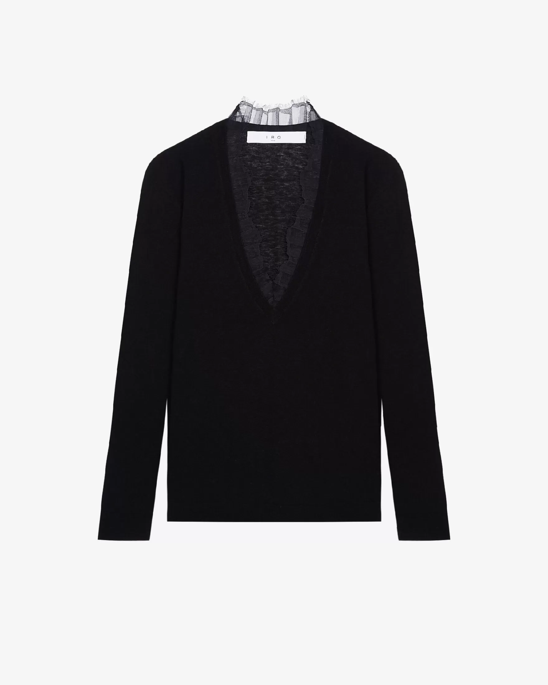 New Pull Col V En Dentelle Haby Femme Pulls & Sweats