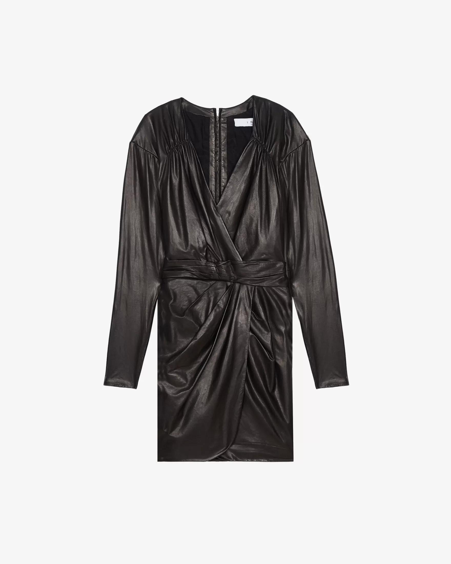 Online Robe Ajustee En Cuir Belina Femme Robes