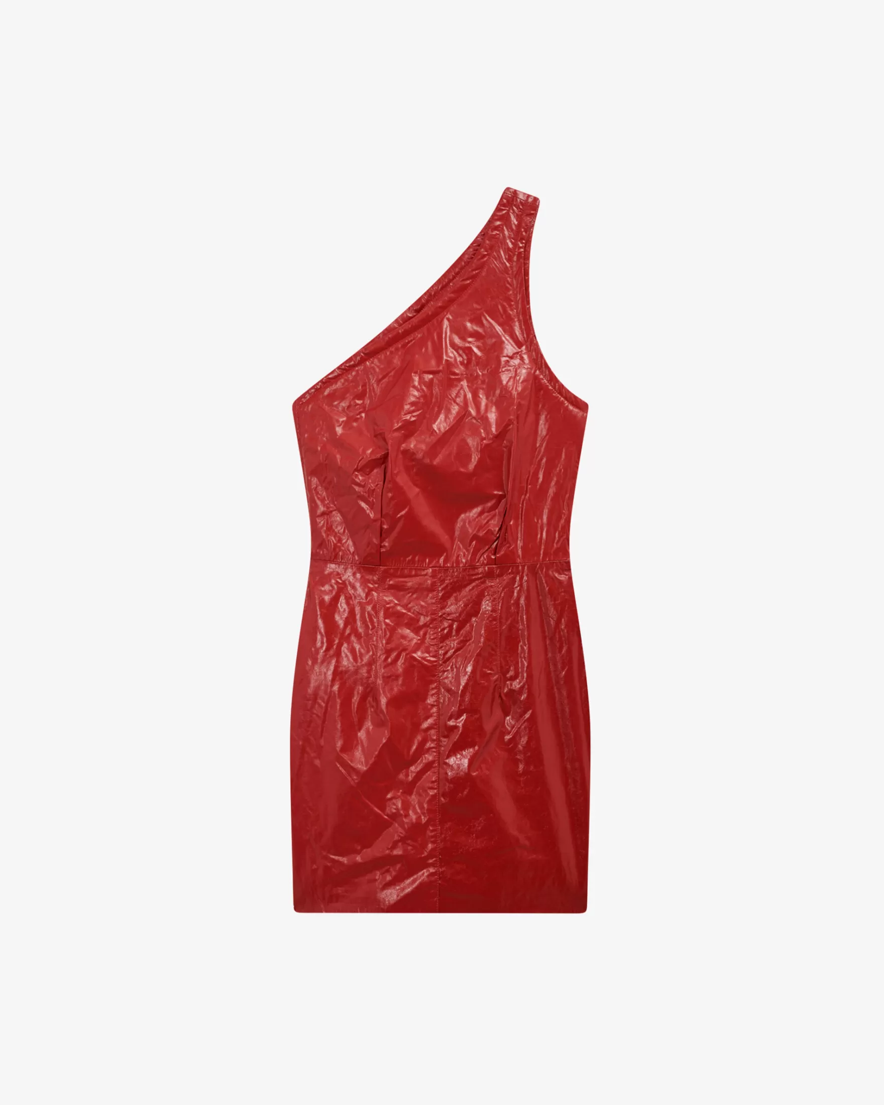 Best Robe Asymetrique En Cuir Dolni Femme Robes
