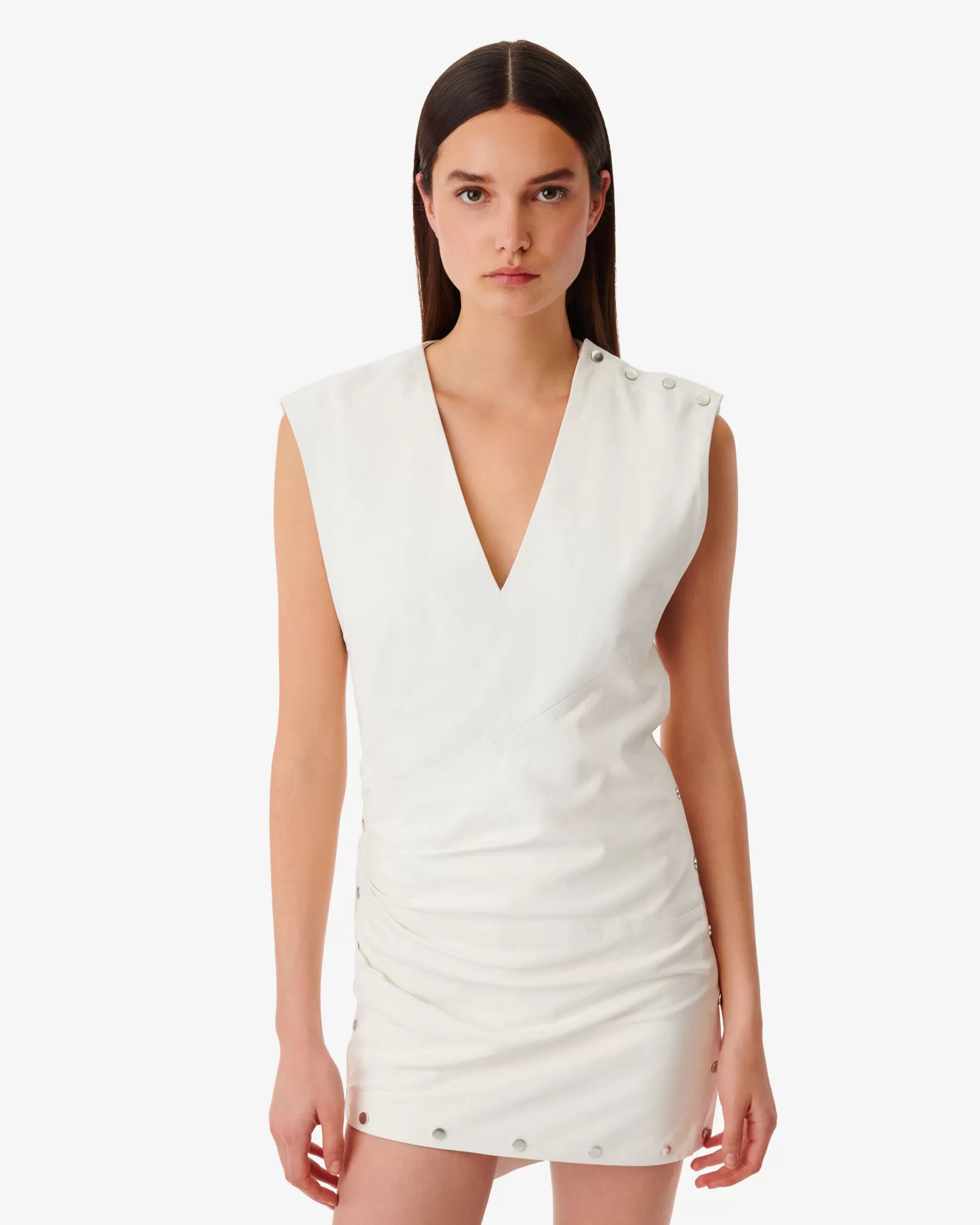 Flash Sale Robe Asymetrique En Cuir Jeane Femme Robes