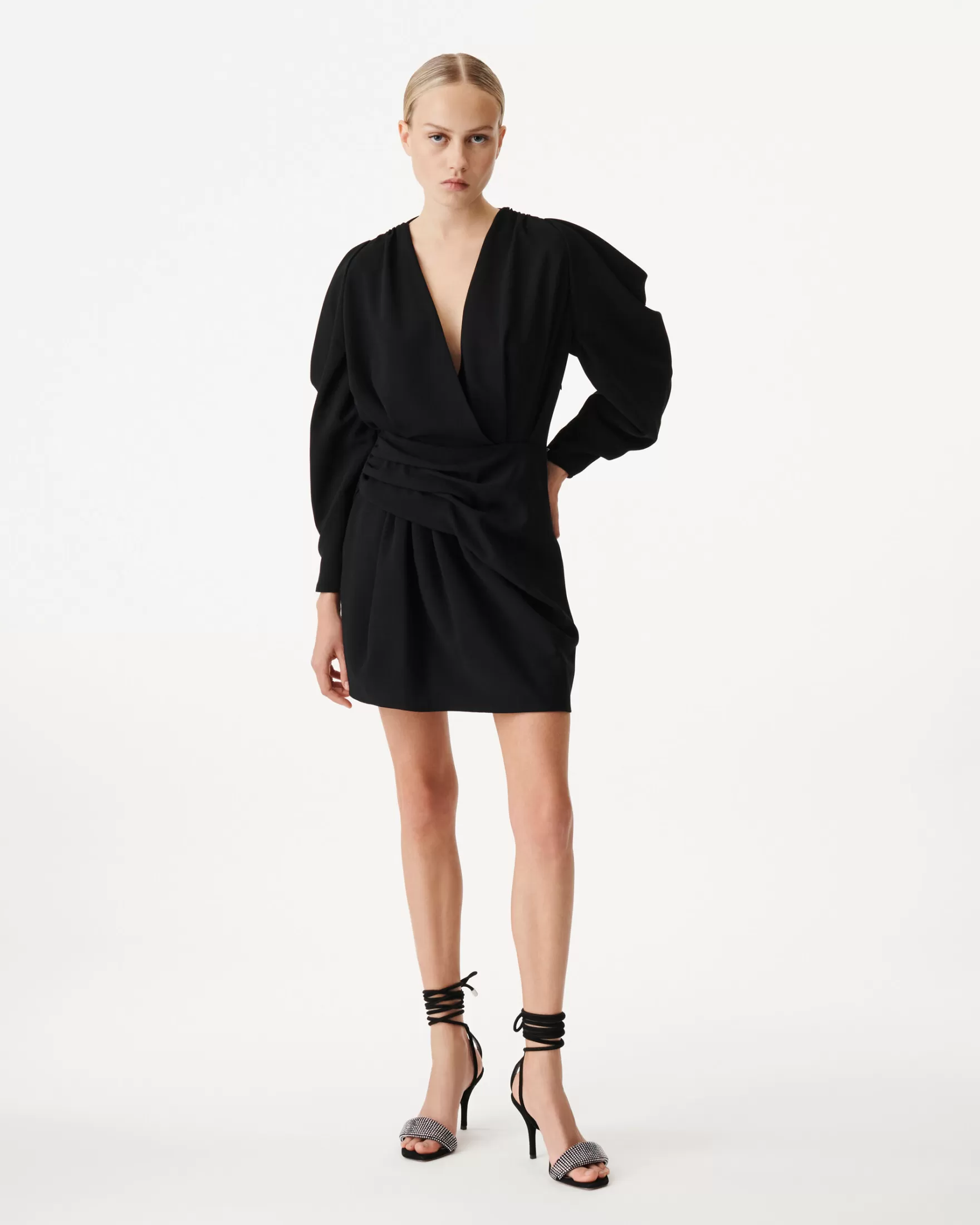 Clearance Robe Col V Sofi Femme Robes
