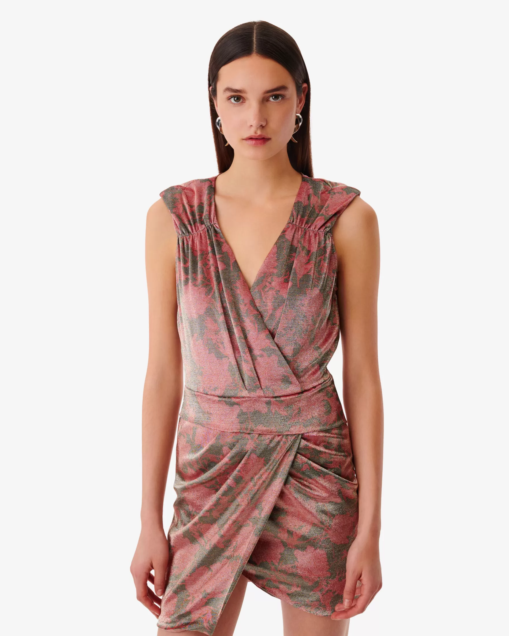New Robe Courte A Fleurs Jovas Femme Robes
