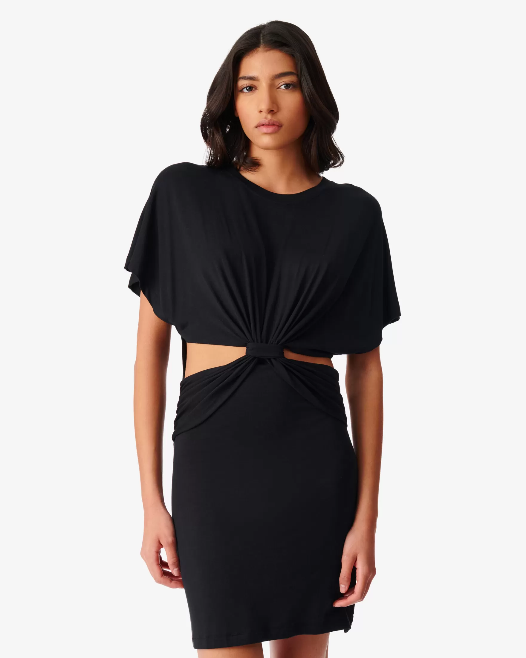 Cheap Robe Courte A Noeud Kimime Femme Robes
