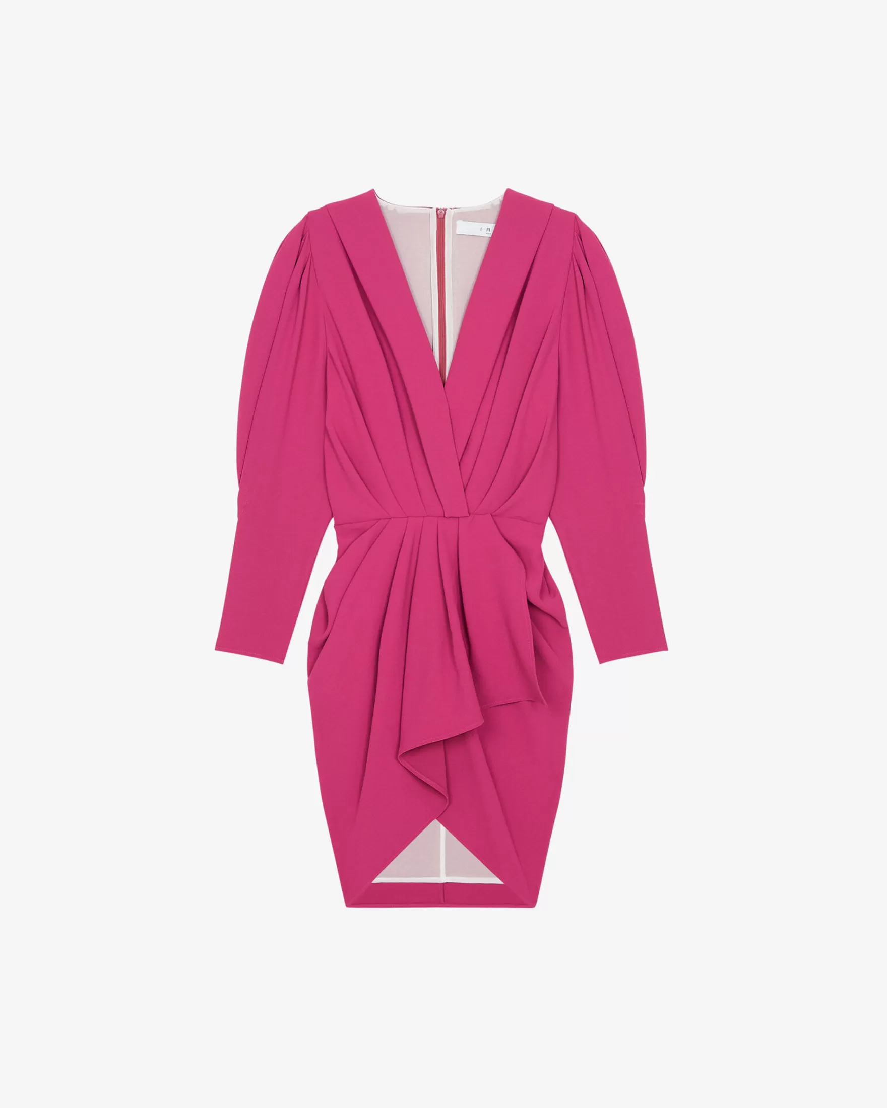 Flash Sale Robe Courte A Plis Col V Kalea Femme Robes
