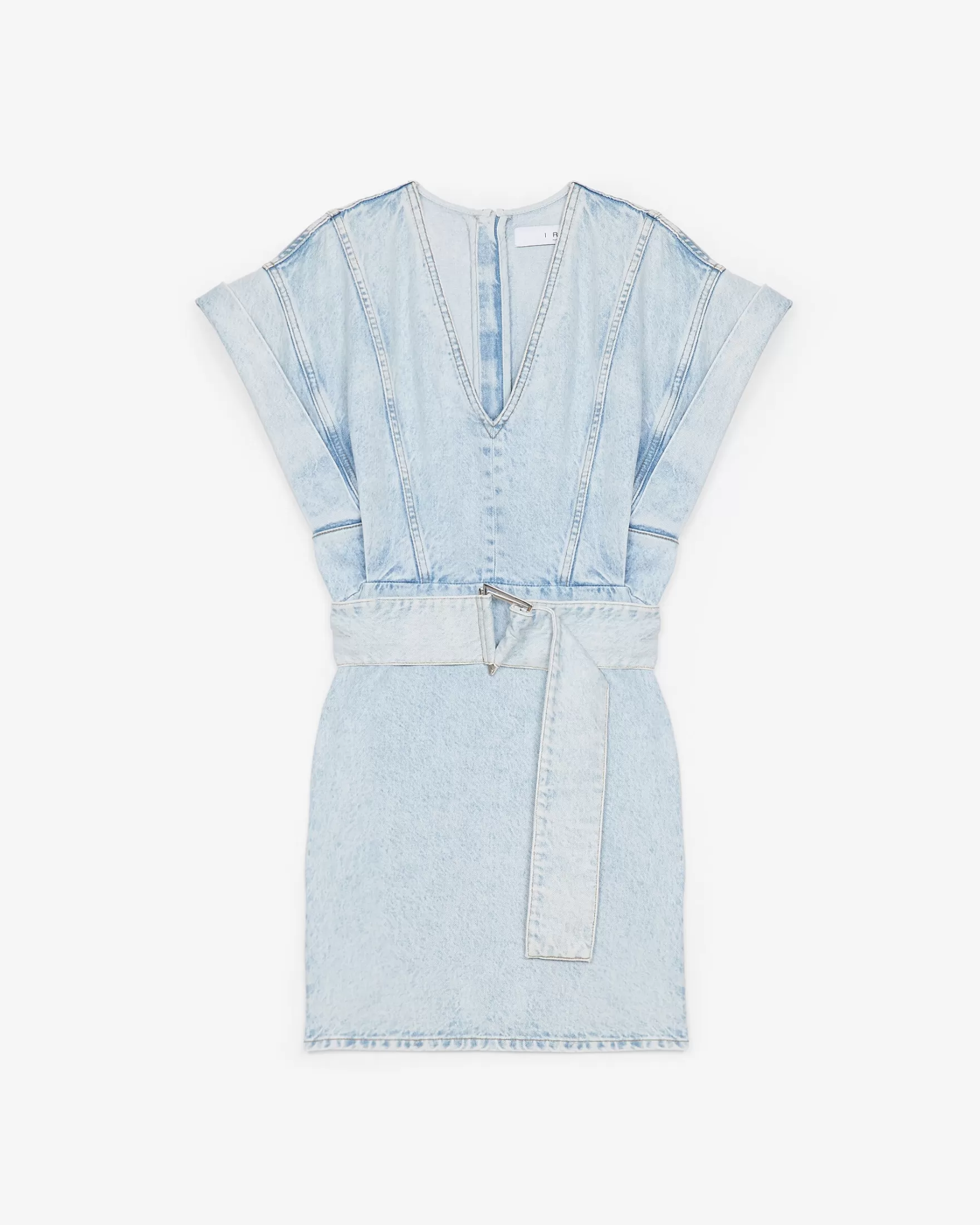 Cheap Robe En Jean Ceinturee Pauleen Femme Robes
