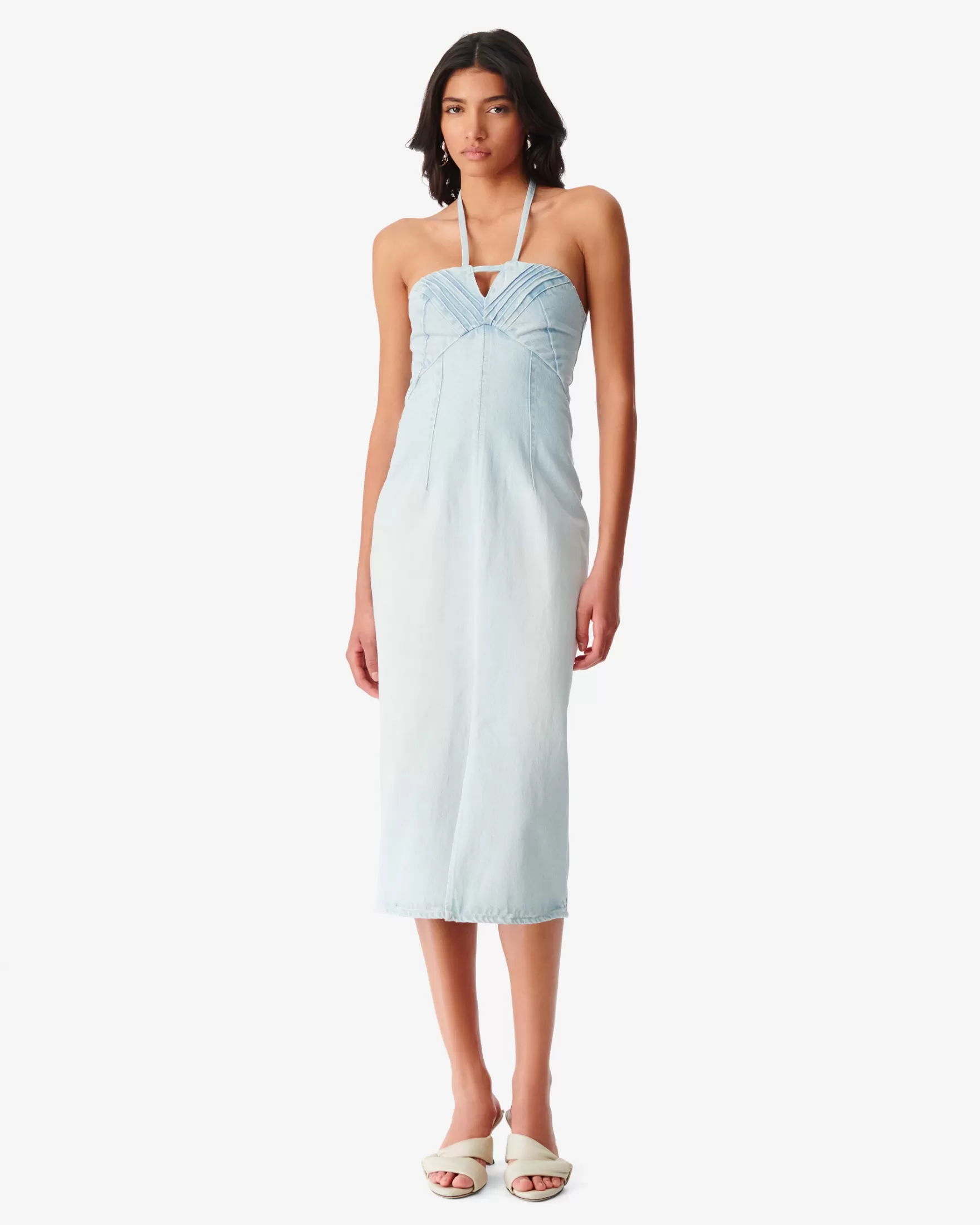 Cheap Robe En Jean Noveli Femme Robes