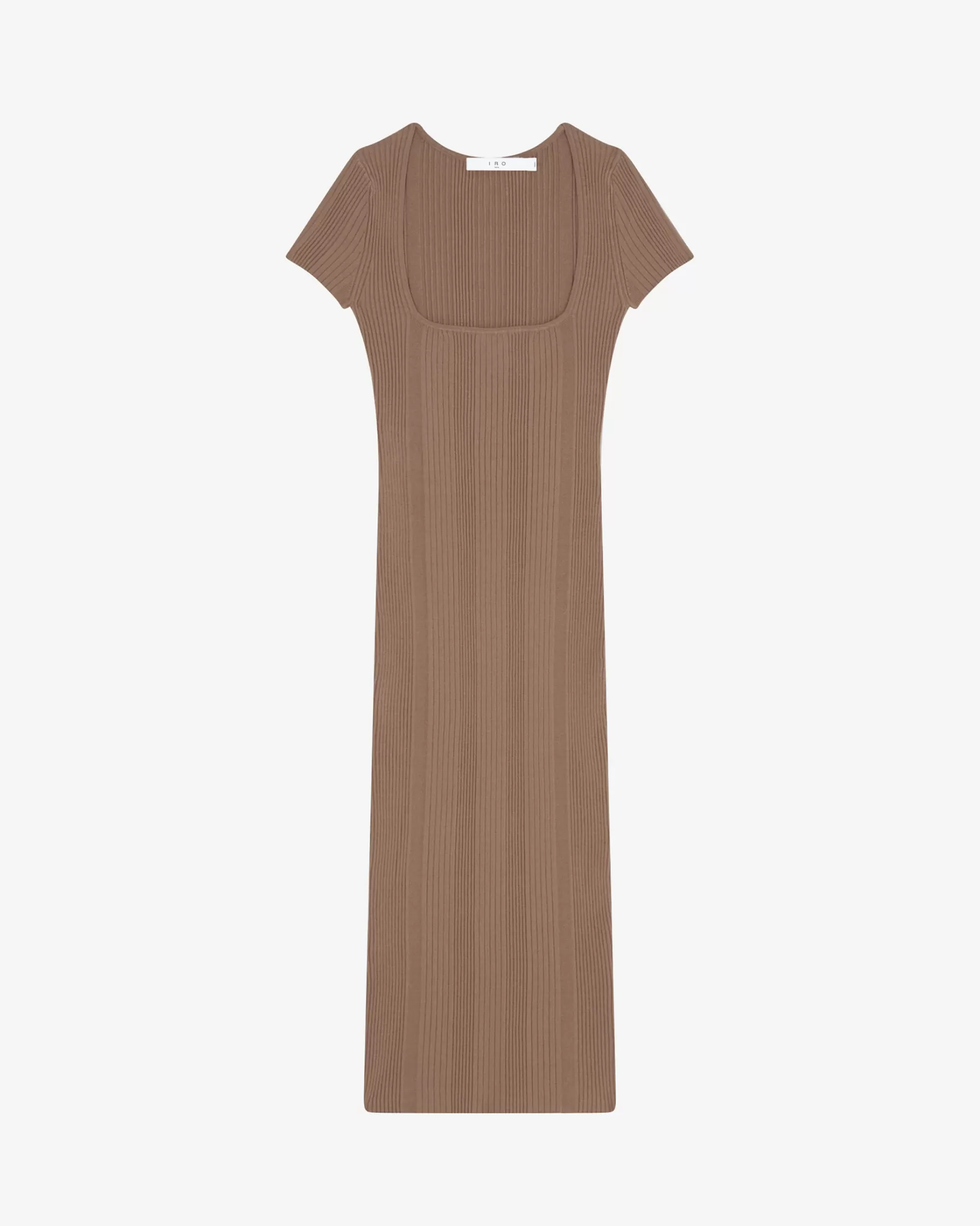 Cheap Robe En Maille A Col Carre Phebo Femme Robes
