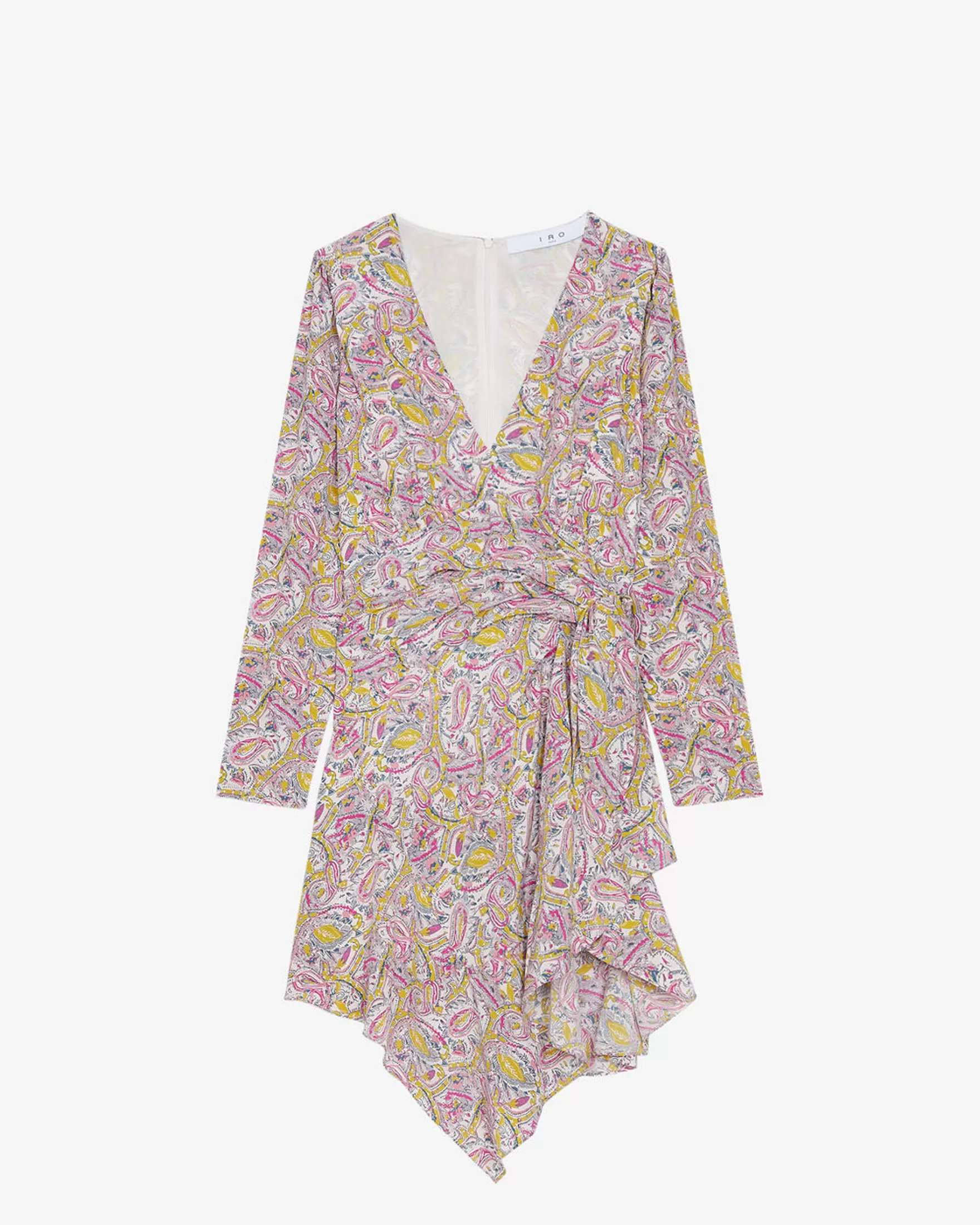 New Robe Imprimee Col V Taro Femme Robes