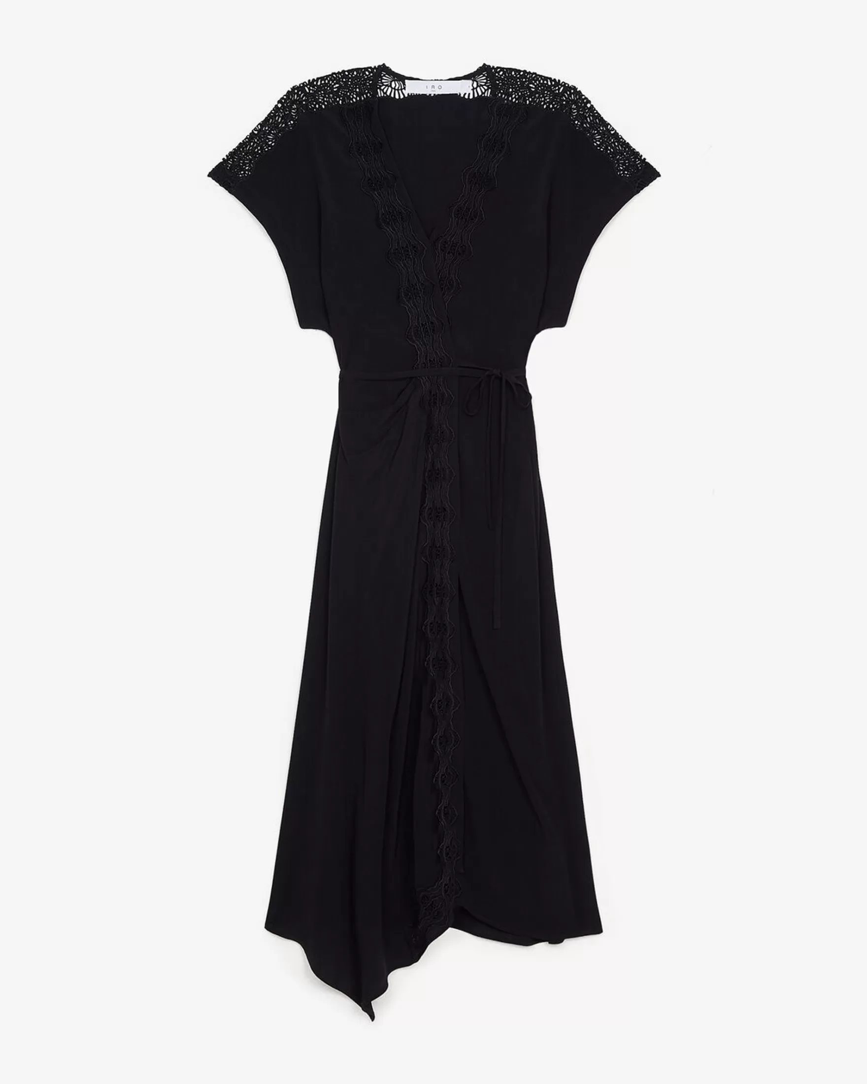 Shop Robe Longue A Dentelles Britta Femme Robes