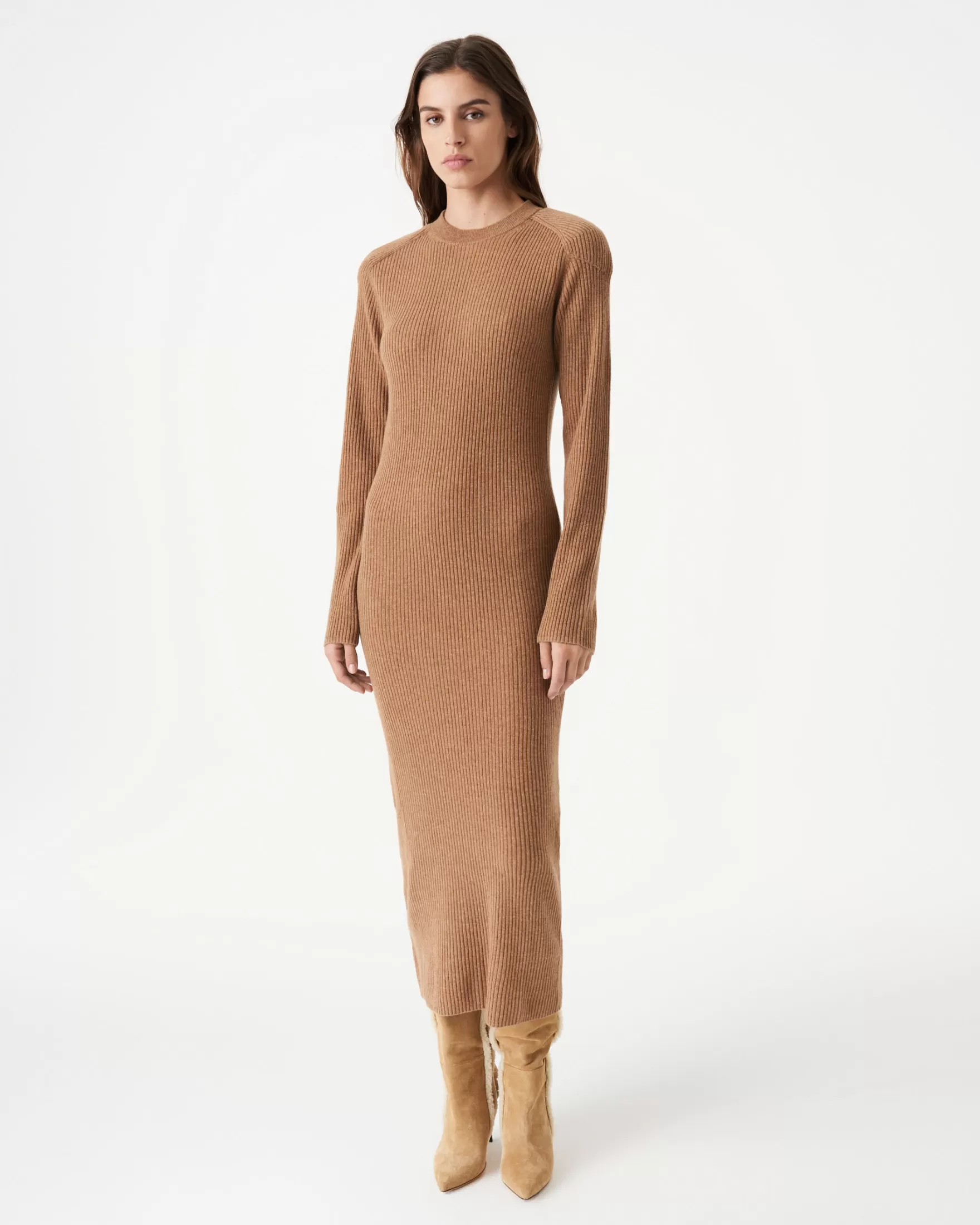 Best Sale Robe Longue En Cachemire Liette Femme Robes