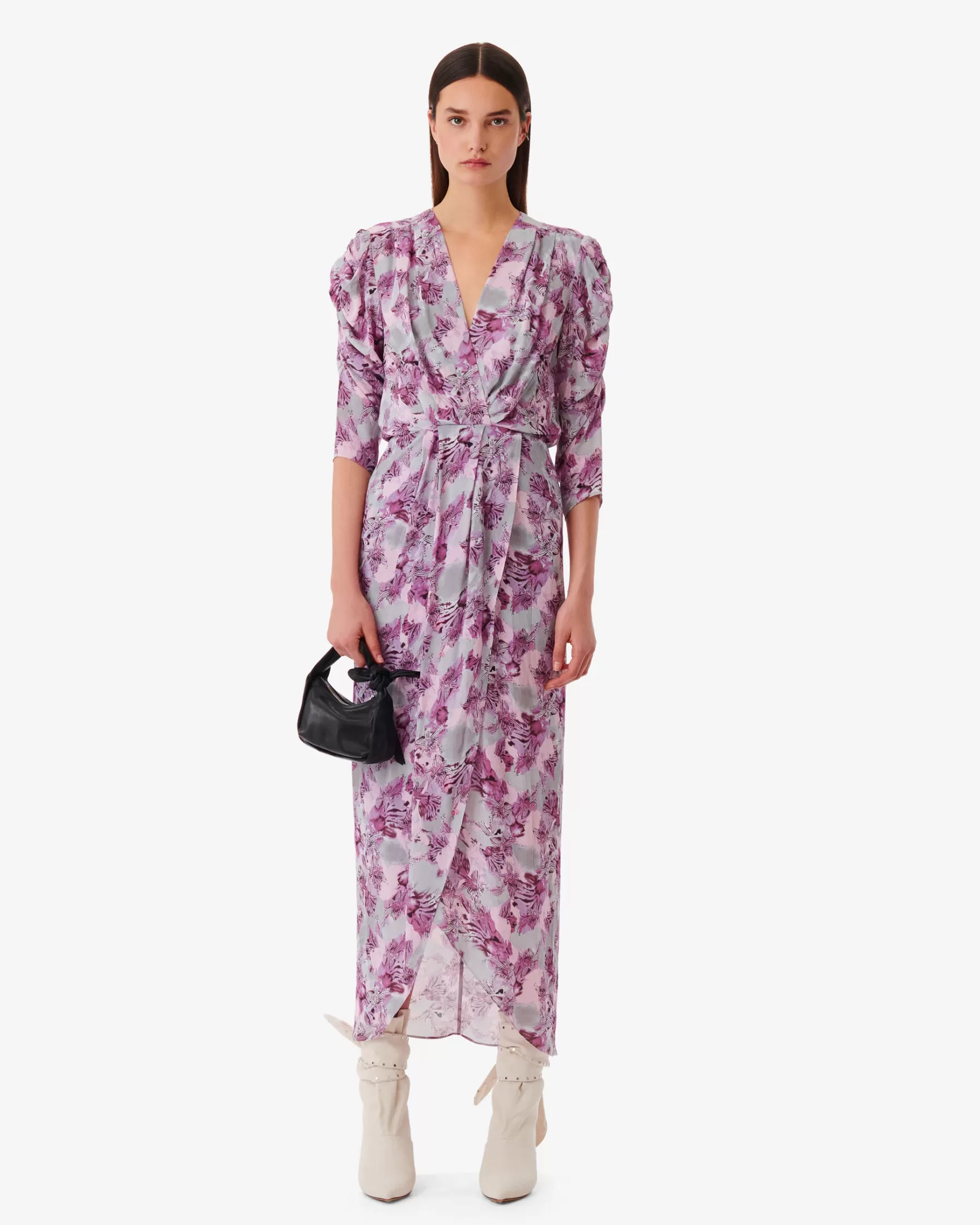 Online Robe Longue Imprimee Opara Femme Robes