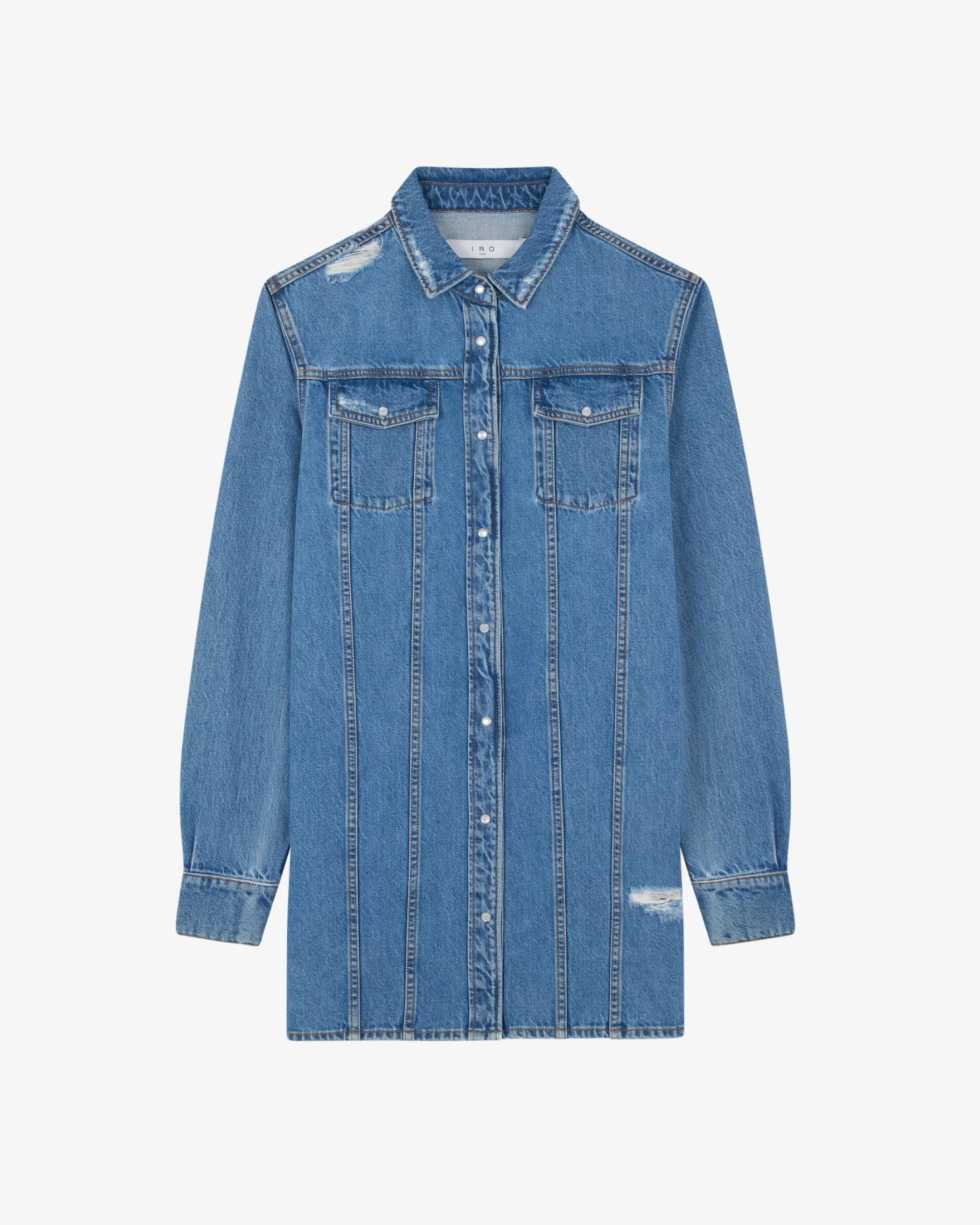 Flash Sale Robe-Chemise En Jean Dalka Femme Robes