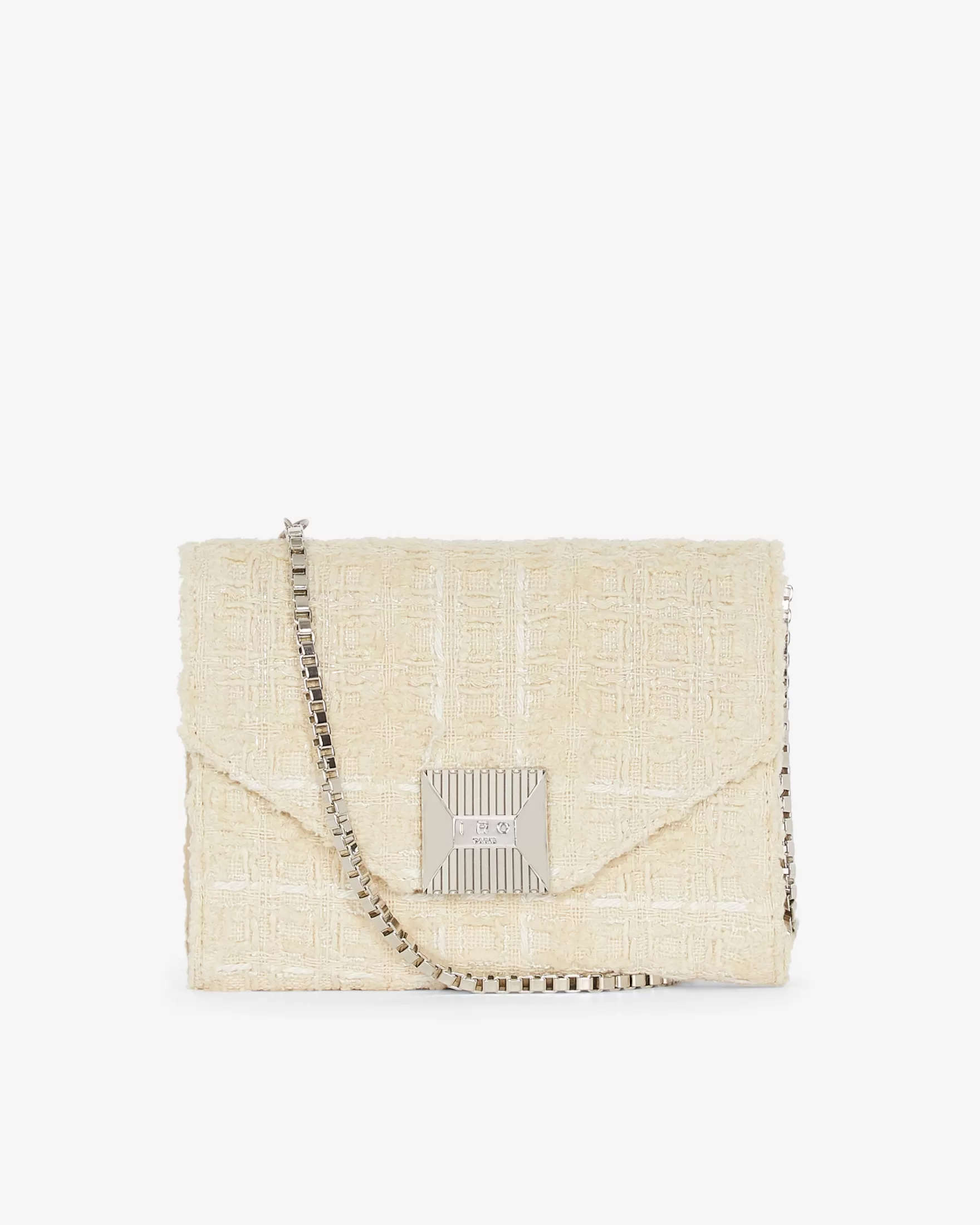 Hot Sac Avec Chaine Horu Phone Tweed Femme Accessoires