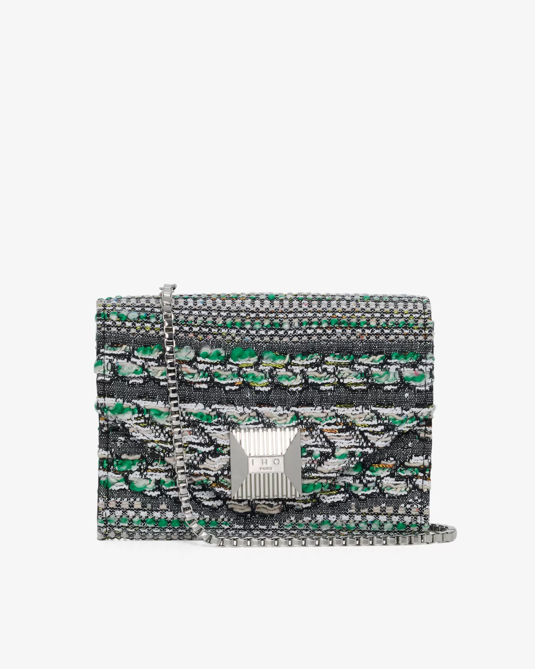 Best Sale Sac Avec Chaine Horu Phone Tweed Femme Accessoires