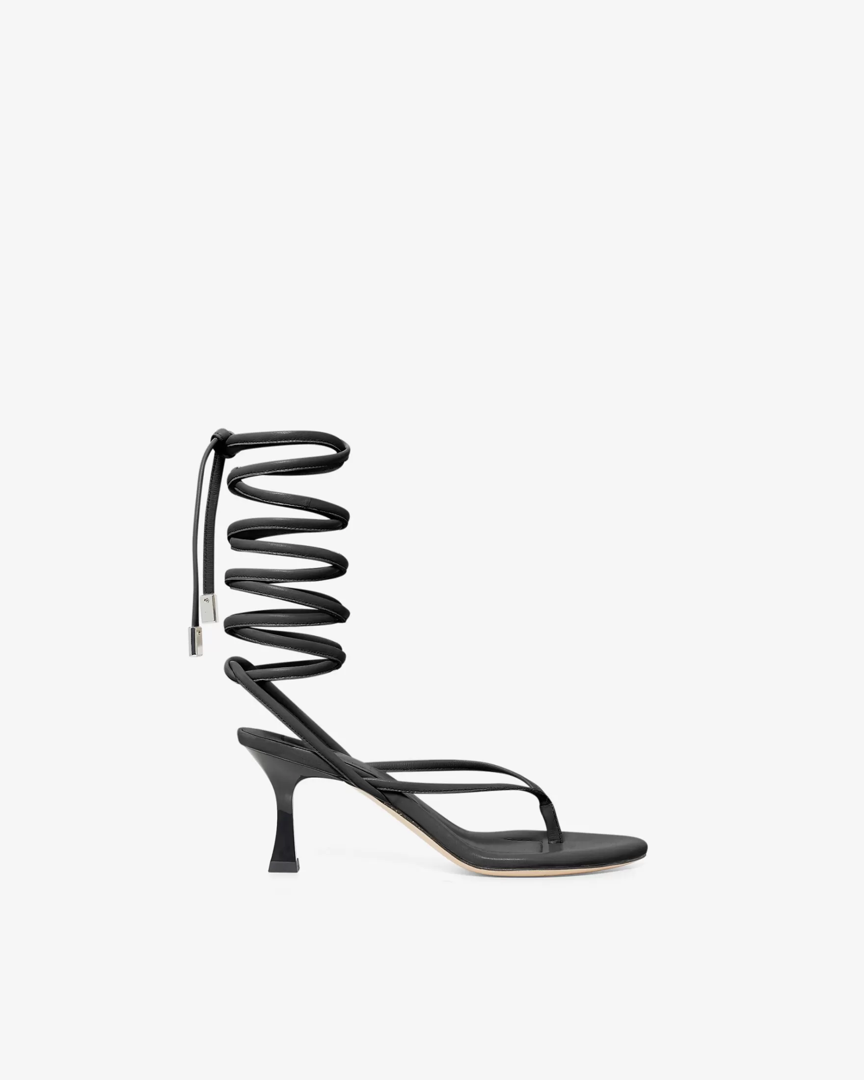 Fashion Sandales A Talons En Cuir Hera Femme Sandales