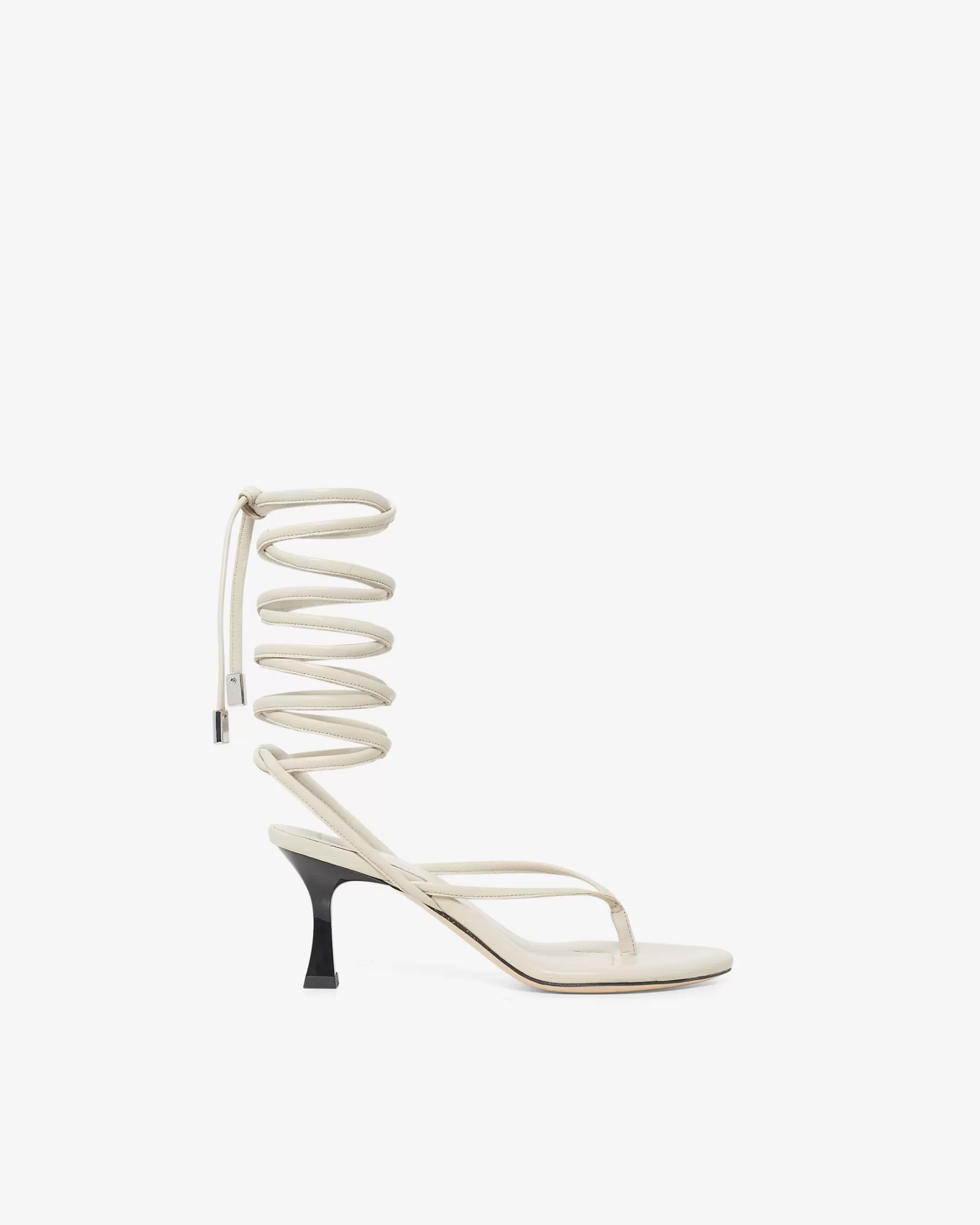 Outlet Sandales A Talons En Cuir Hera Femme Sandales