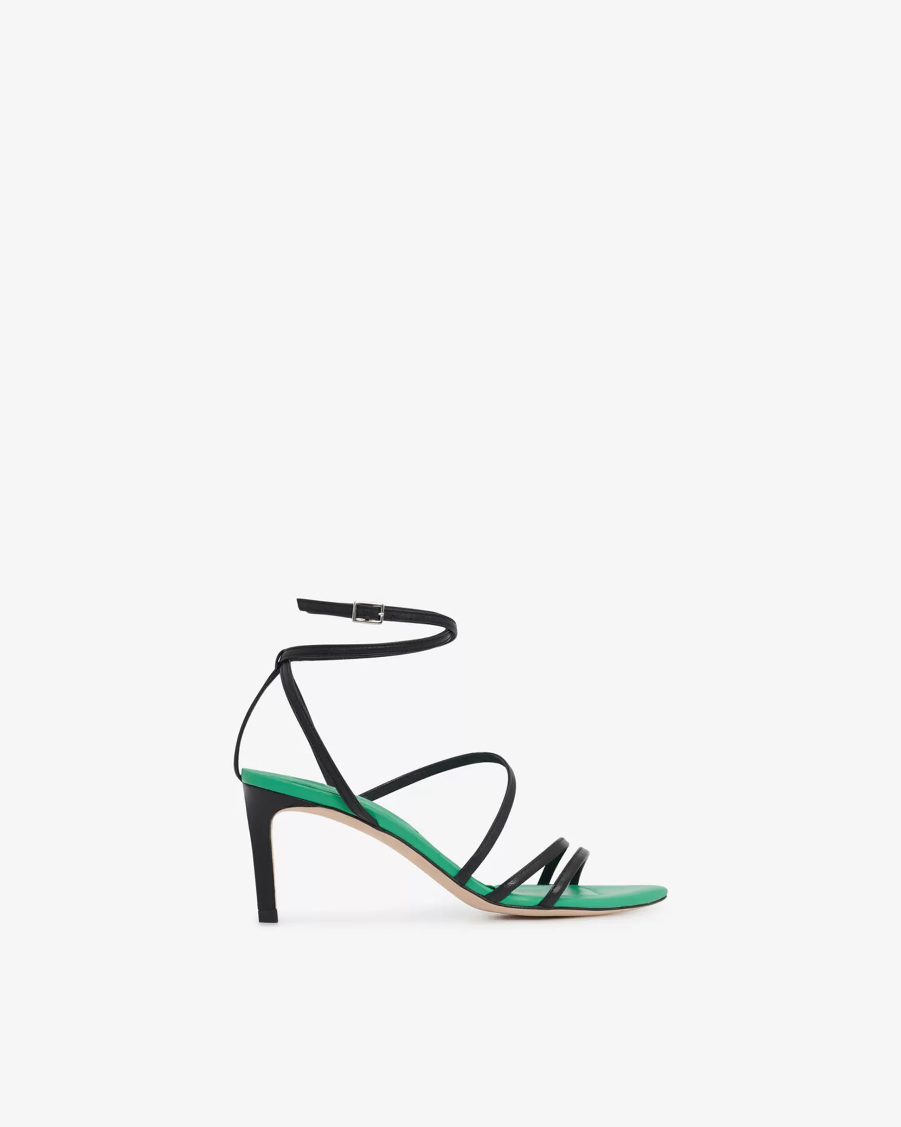 Discount Sandales A Talons En Cuir Ido Femme Chaussures