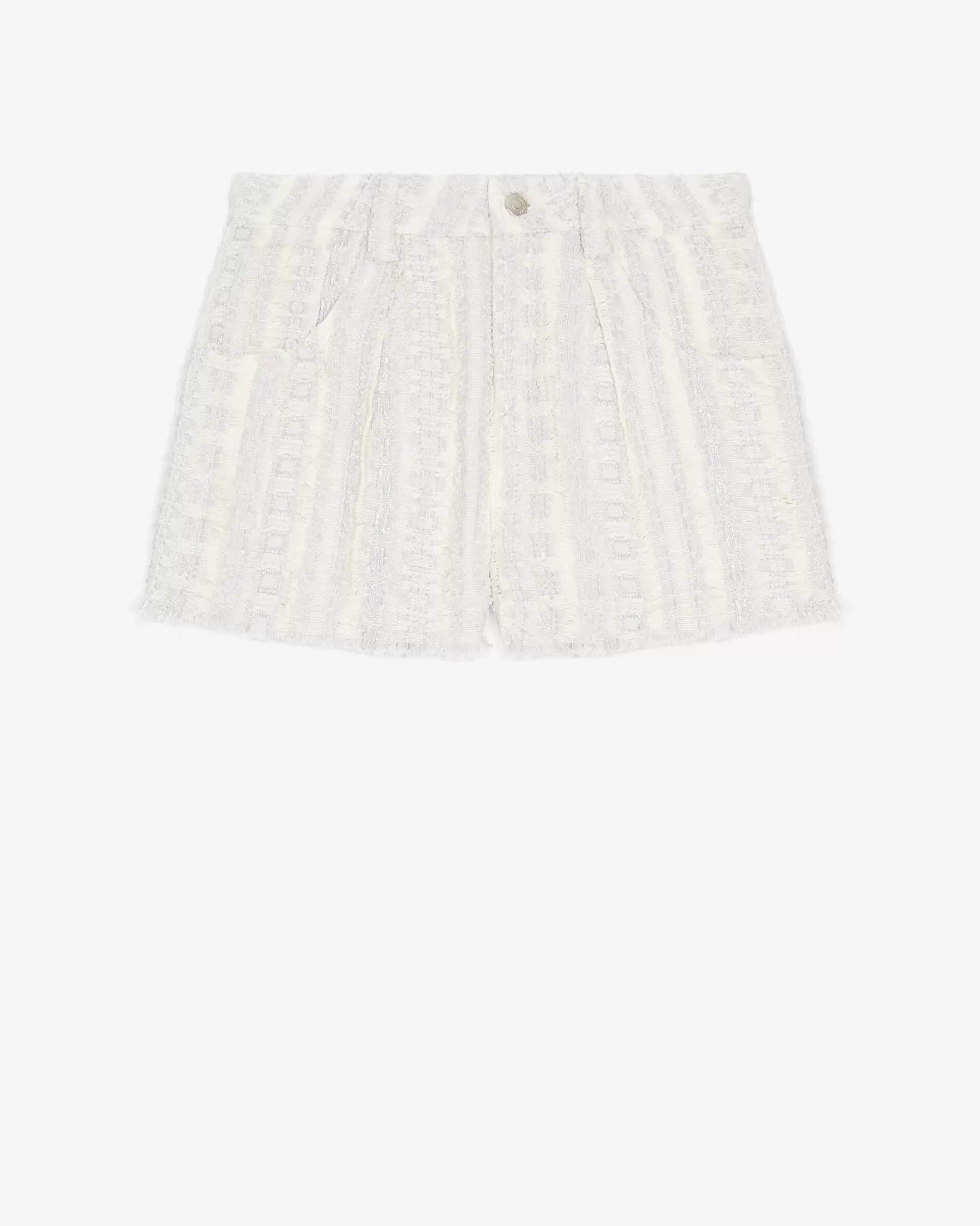 Best Sale Short Court En Tweed Saphio Femme Jupes & Shorts