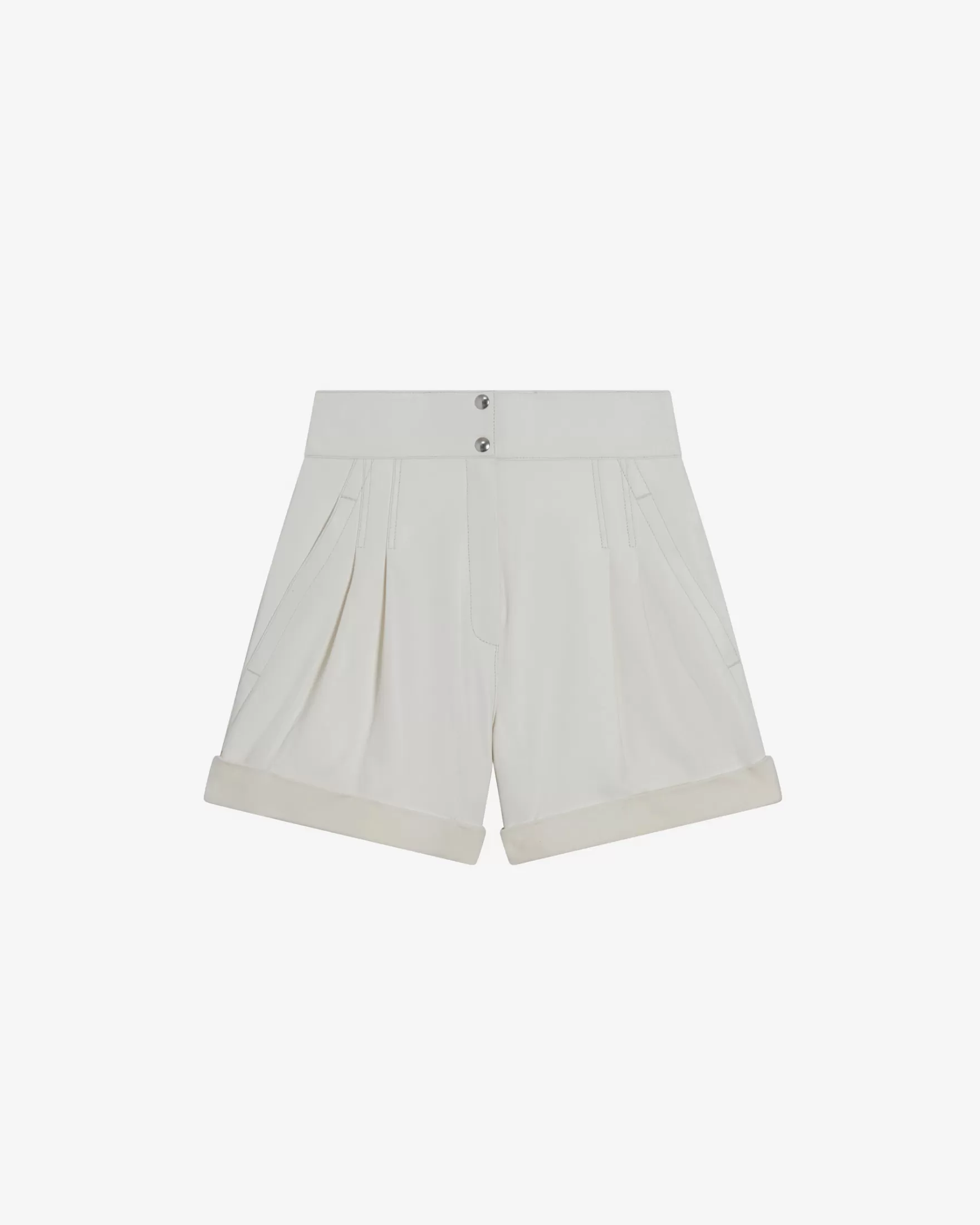 Best Sale Short En Cuir A Revers Dana Femme Jupes & Shorts