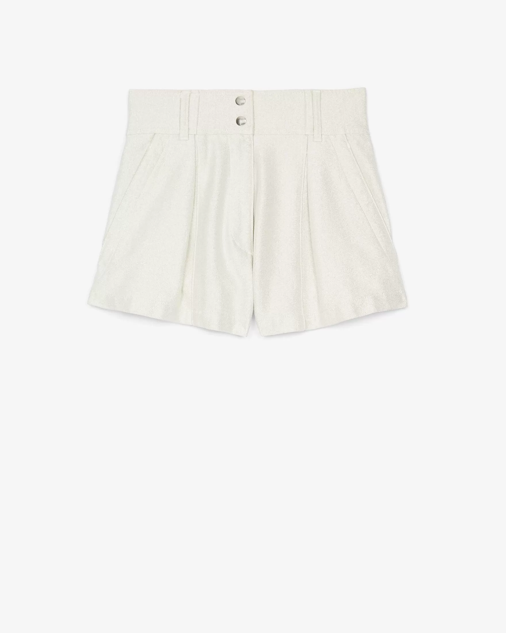 Outlet Short En Denim Lurex Lonim Femme Jupes & Shorts